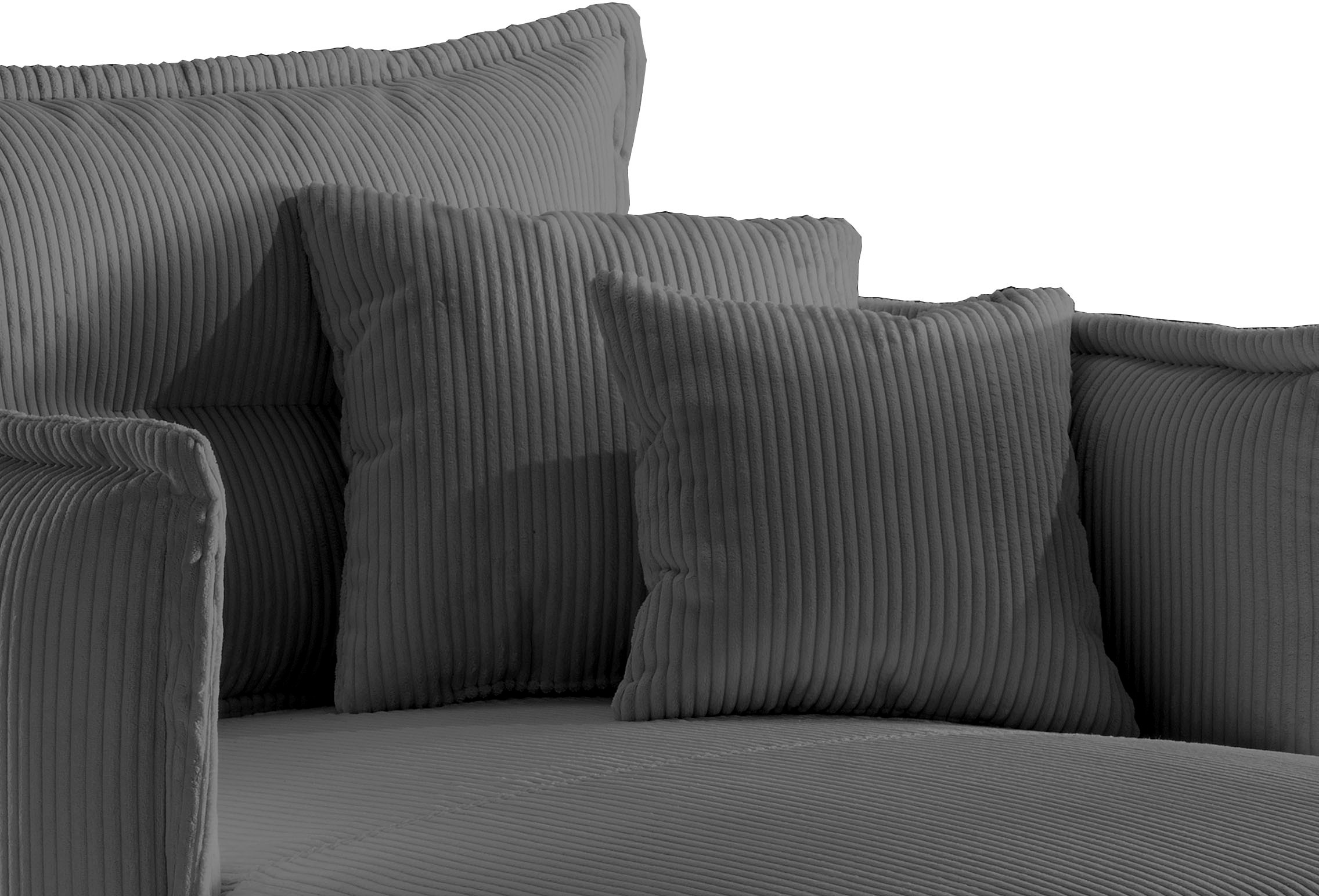 Home affaire Loveseat »LAVA Mega Ohrenbacken Sessel, modern & elegant, aktuelle Kissenoptik«