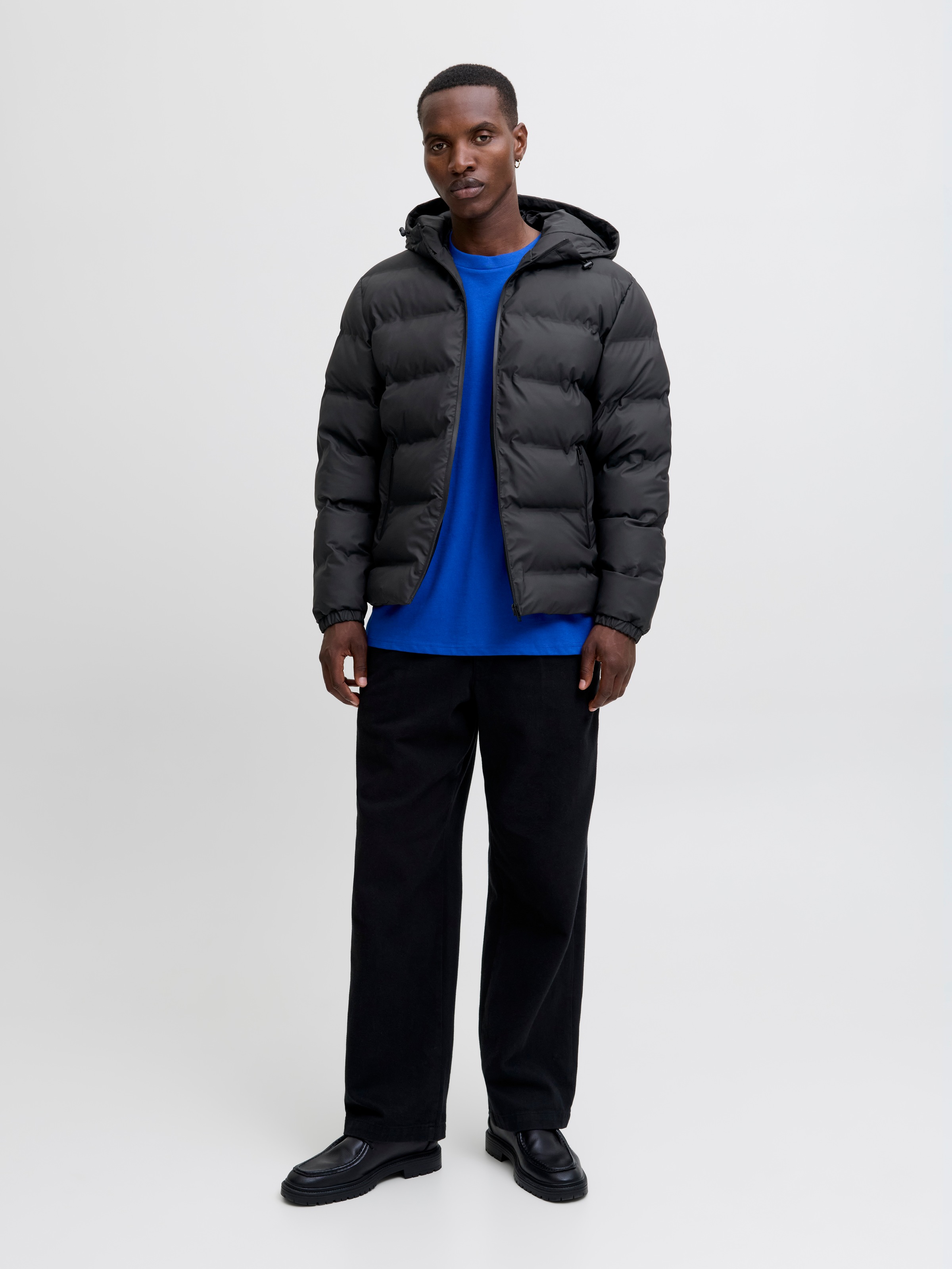 Jack & Jones Veste matelassée »JJELEMENTS PU PUFFER SN« avec capuche