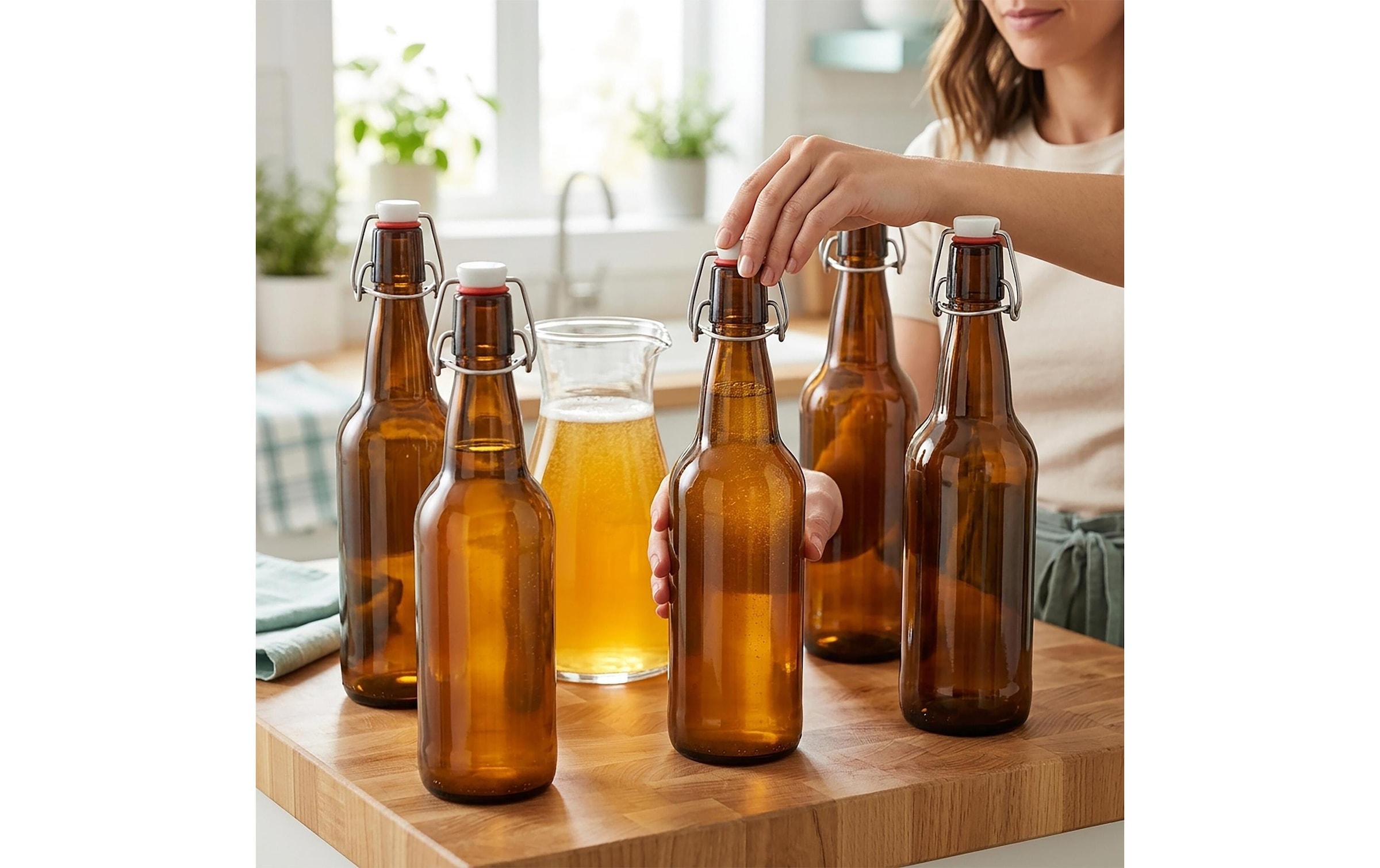 relaxdays Gourde »500 ml, 6 Stück«