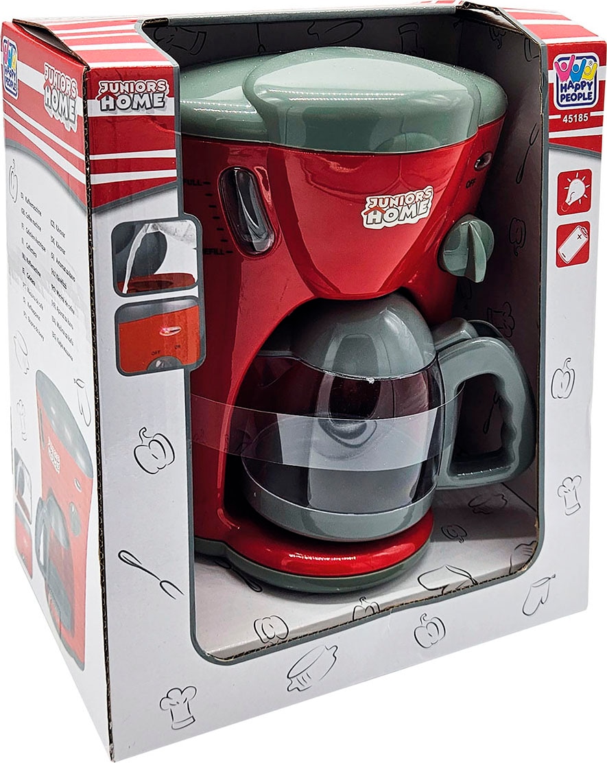 Happy People Kinder-Haushaltsset »Toaster und Kaffeemaschine« mit Licht- und Soundeffekt