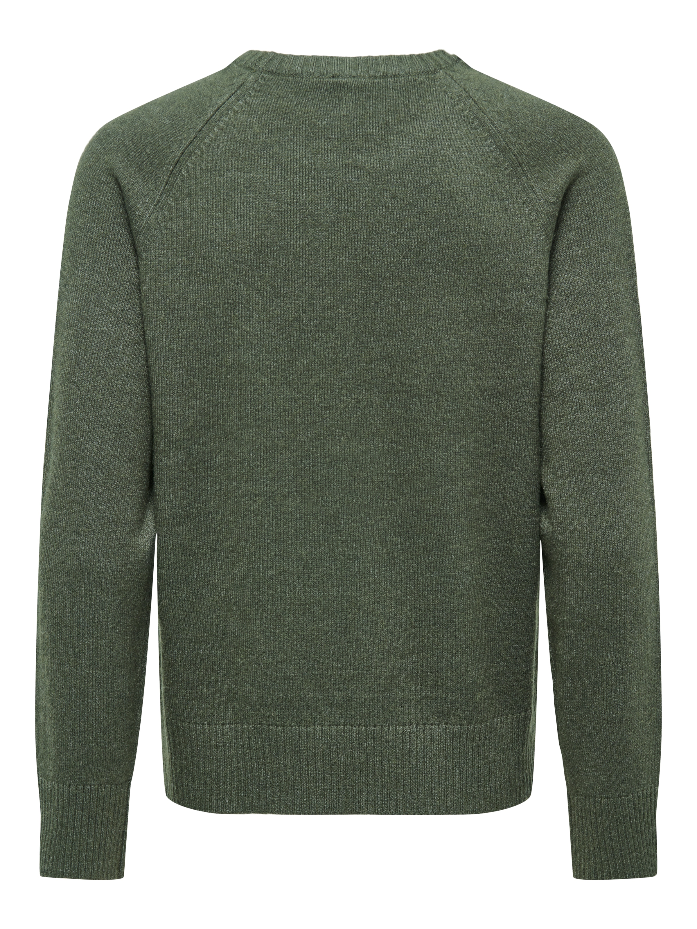 ONLY Pull en tricot »ONLPRINCESS LS O-NECK RAGLAN KNT NOOS« mélange viscose, coupe régulière