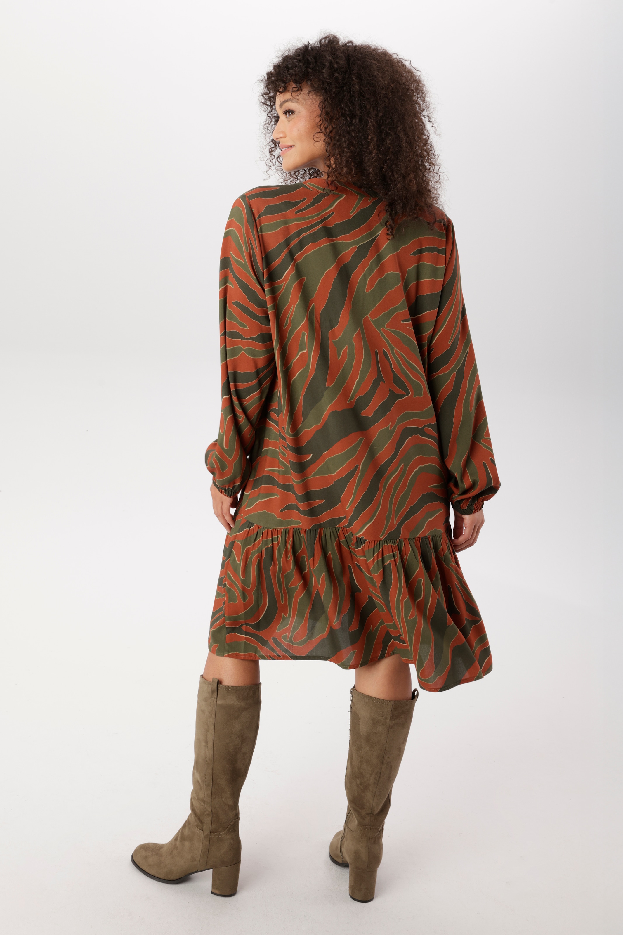 Aniston PLUS Robe tunique en imprimé animal tendance - NOUVELLE COLLECTION