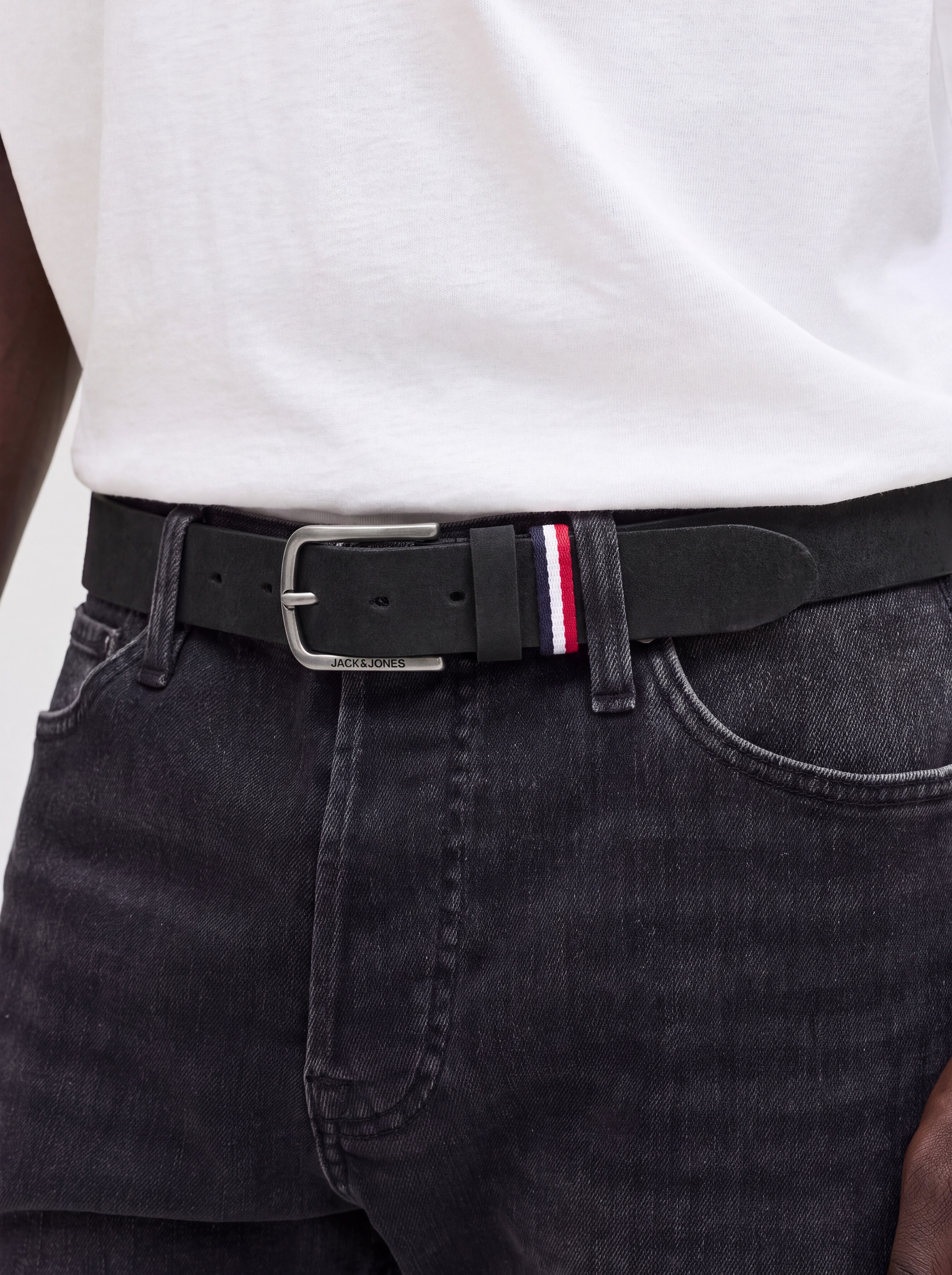Jack & Jones Ceinture en cuir »JACESPO SUEDE BELT NOOS«