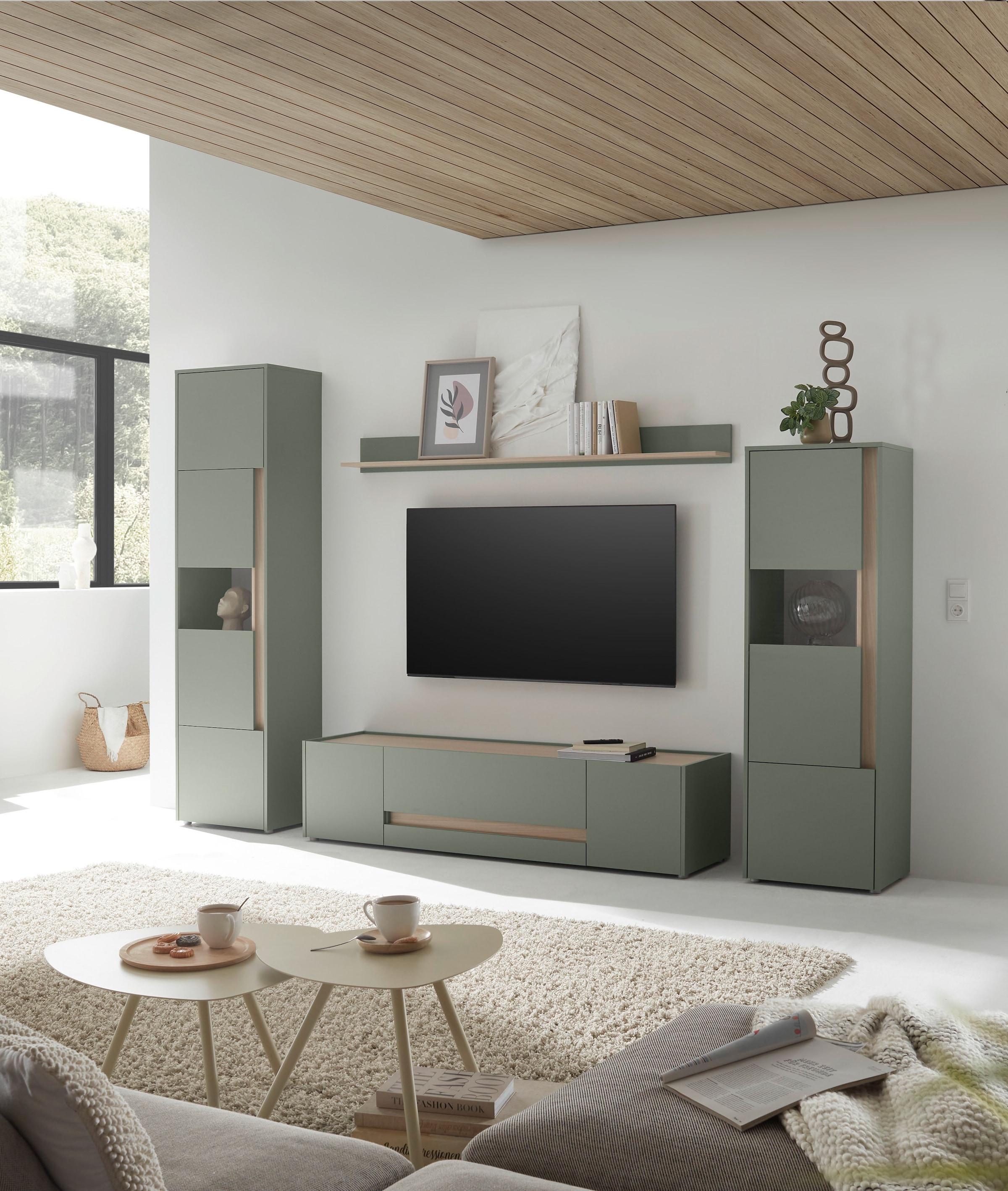 Home affaire Lowboard »City/Giron, moderner TV-Schrank, Kommode, TV-Unterschrank« zeitlos, modern, ausreichend Stauraum, vielseitig einsetzbar