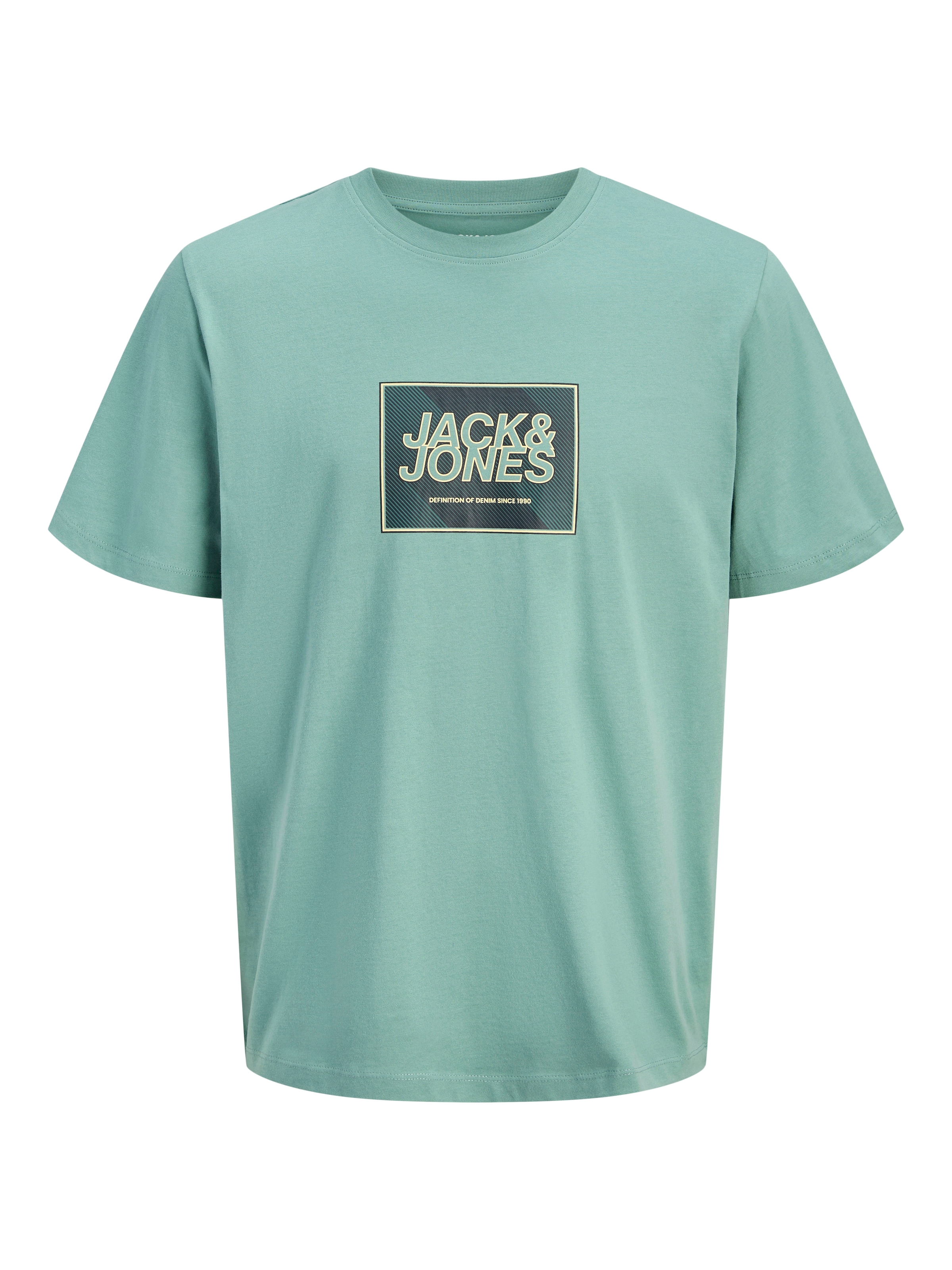 Jack & Jones PlusSize Rundhalsshirt »JJRAIN TEE SS CREW NECK PLS«