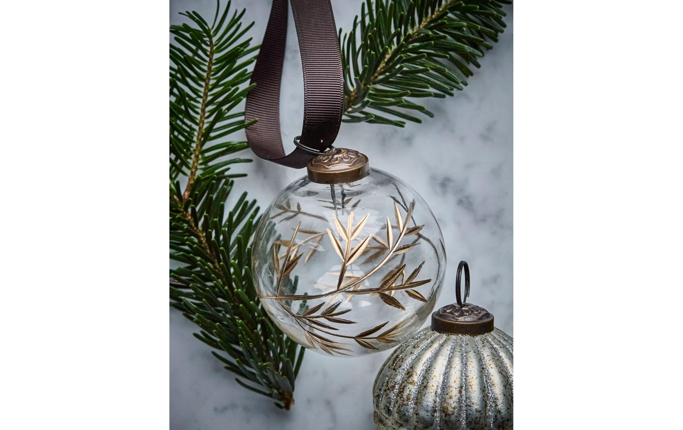 House Doctor Boule de Noël »House Doctor Weihnachtskugel Leaf 4 Stück «