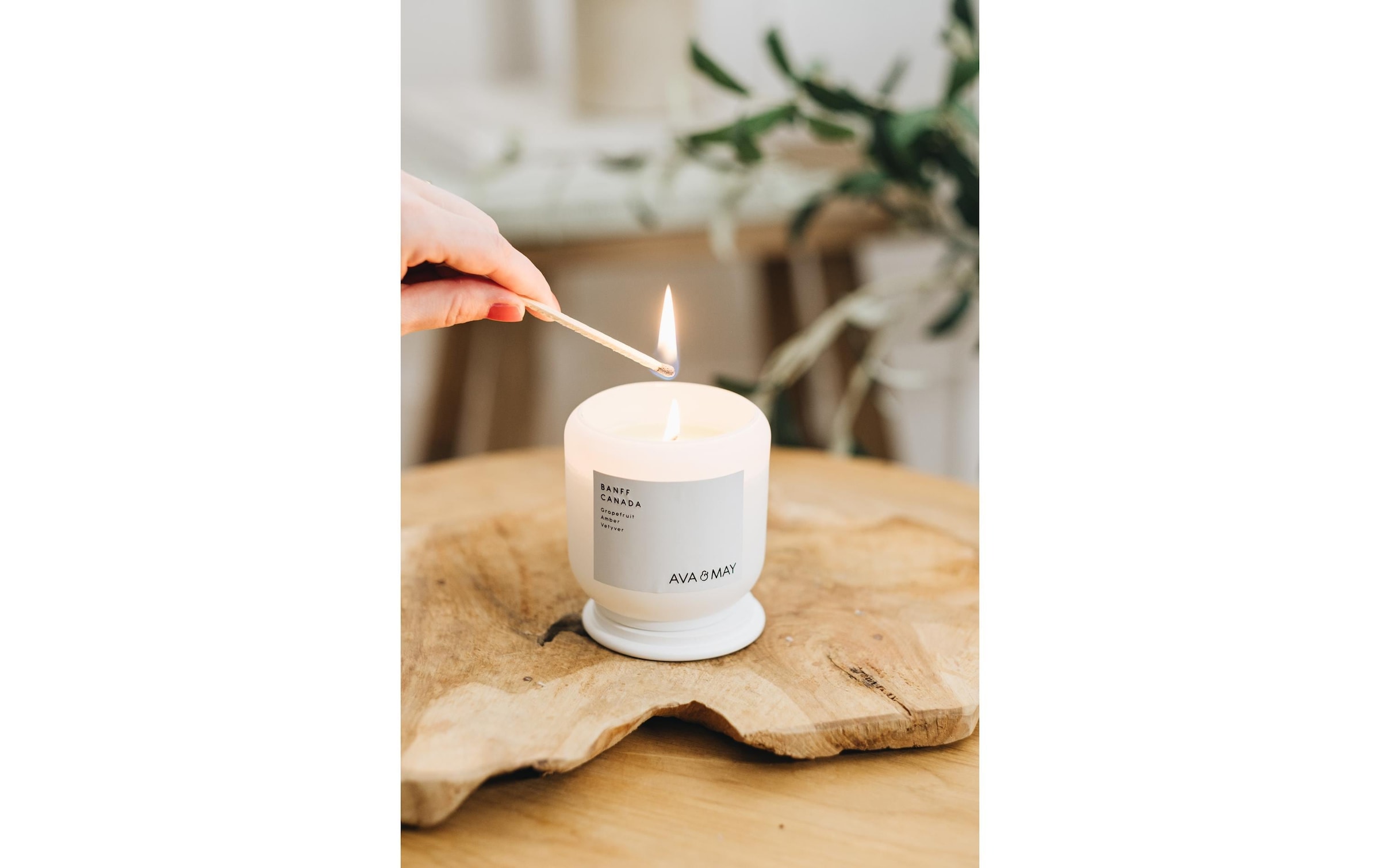 AVA & MAY Bougie parfumée »Banff 200 g«