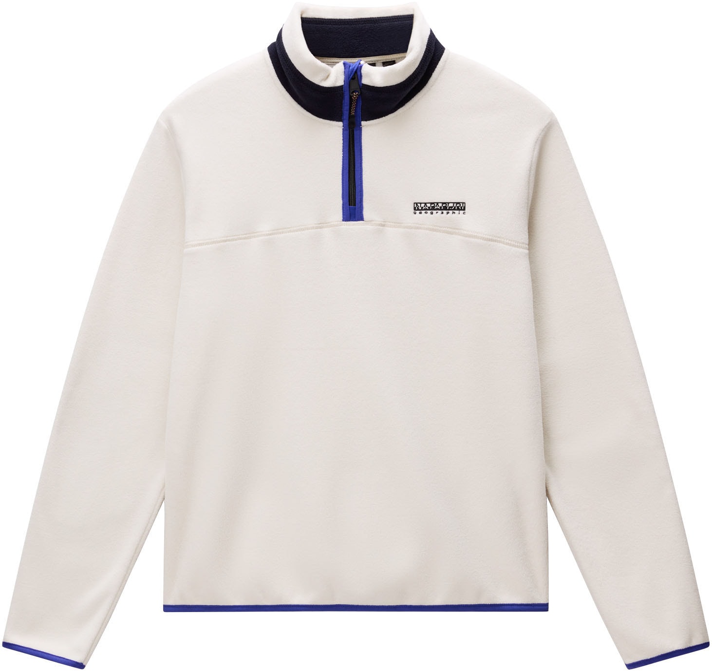 Napapijri Fleecepullover »DERGANA« mit Stehkragen und Reissverschluss,