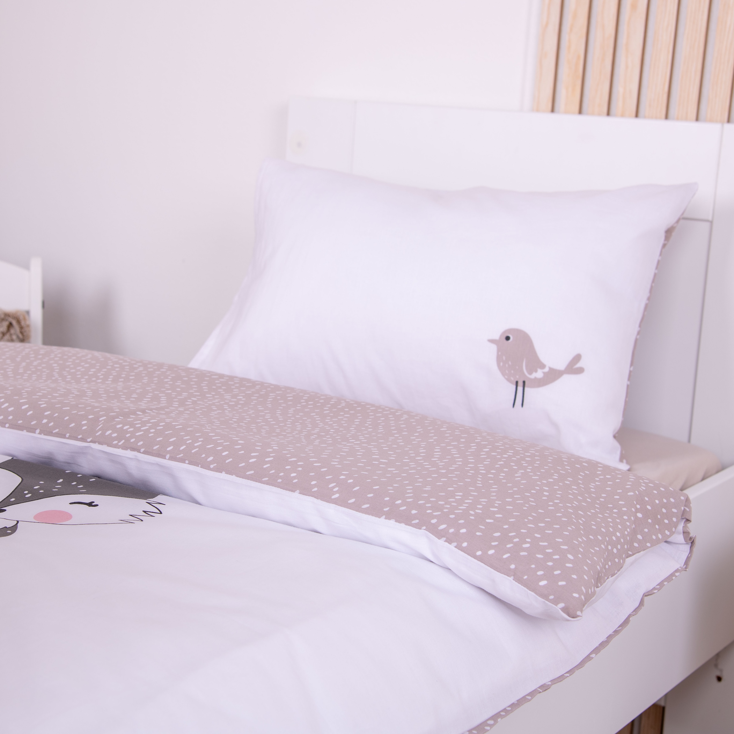 Baby Best Linge de lit pour bébé »babybest Woodland Crew« 1 cuis avec fonction réversible
