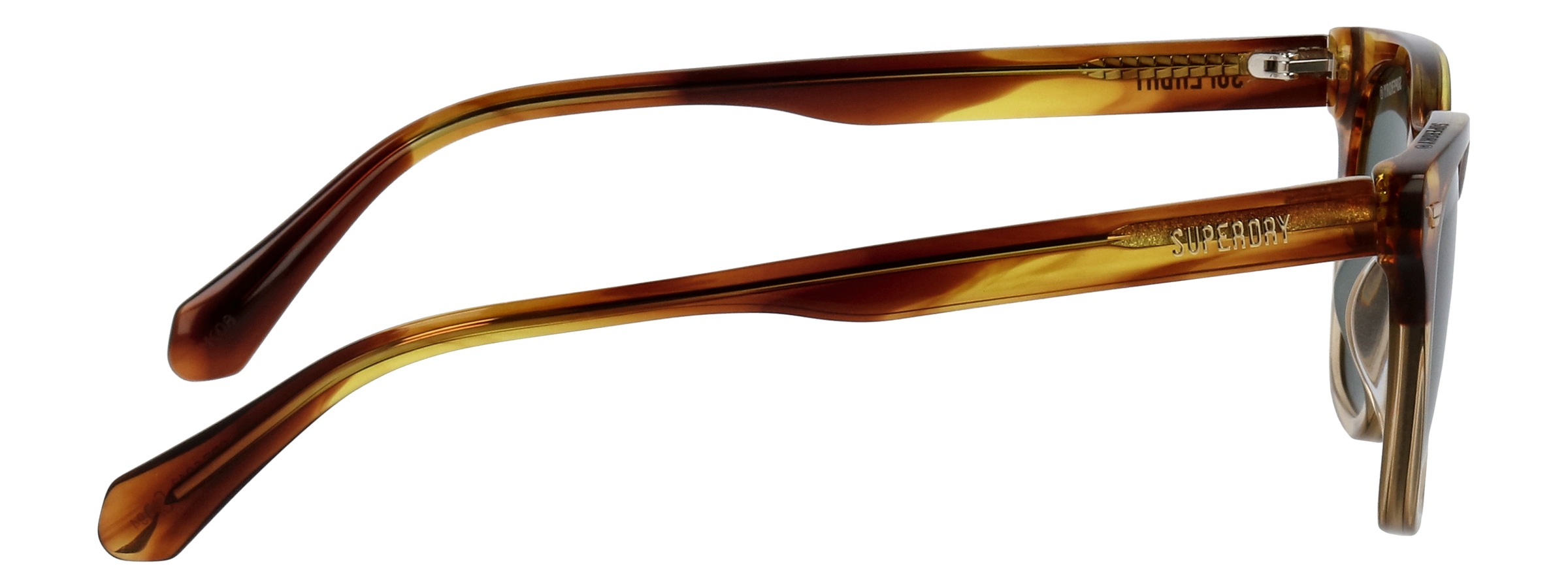 Superdry Lunettes de soleil »Modell 996100« Form Karree/Eckig , Logoschriftzug auf Bügel, Kunststofffassung