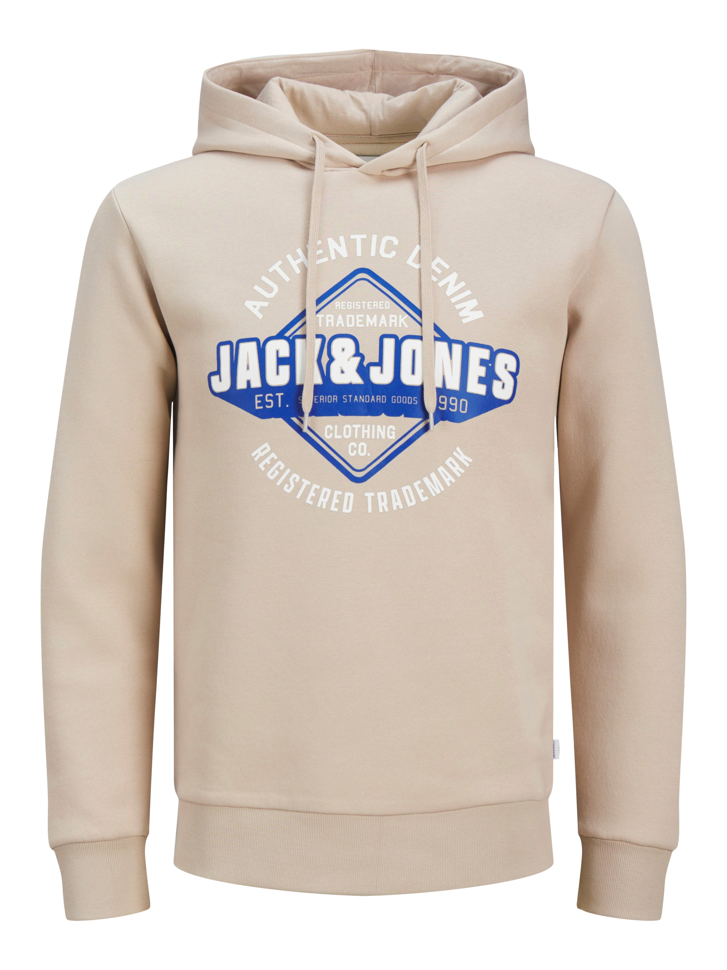 Jack & Jones Sweat à capuche »JJELOGO SWEAT HOOD 2 COL 24/25 NOOS«, mit Logo Print
