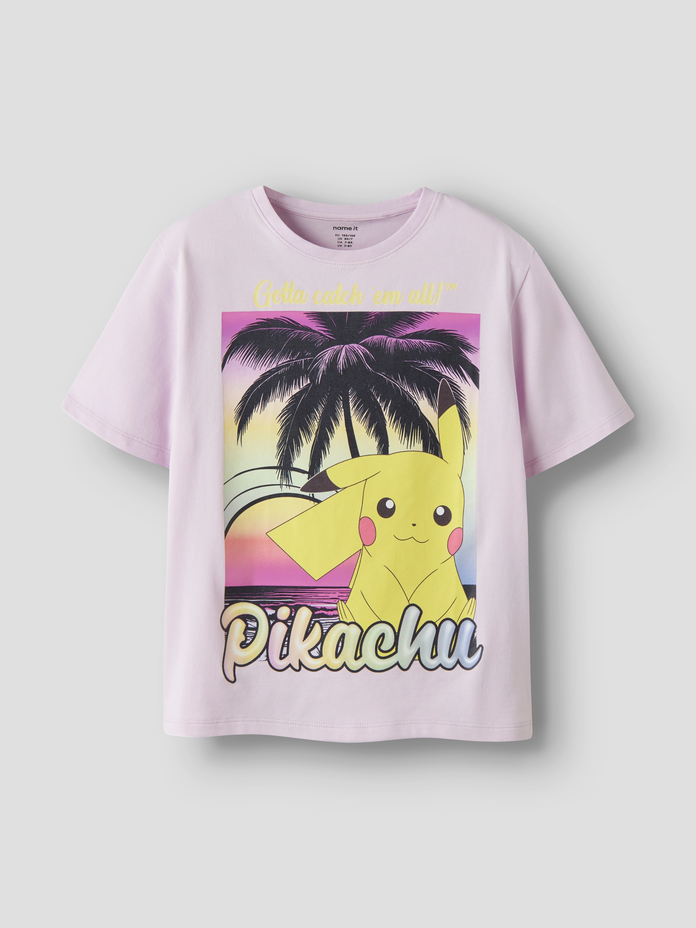 Name It T-Shirt »NKFMUBA POKEMON SS NREG TOP BOX NOOS SKY« Baumwollmischung, Pokémon Print