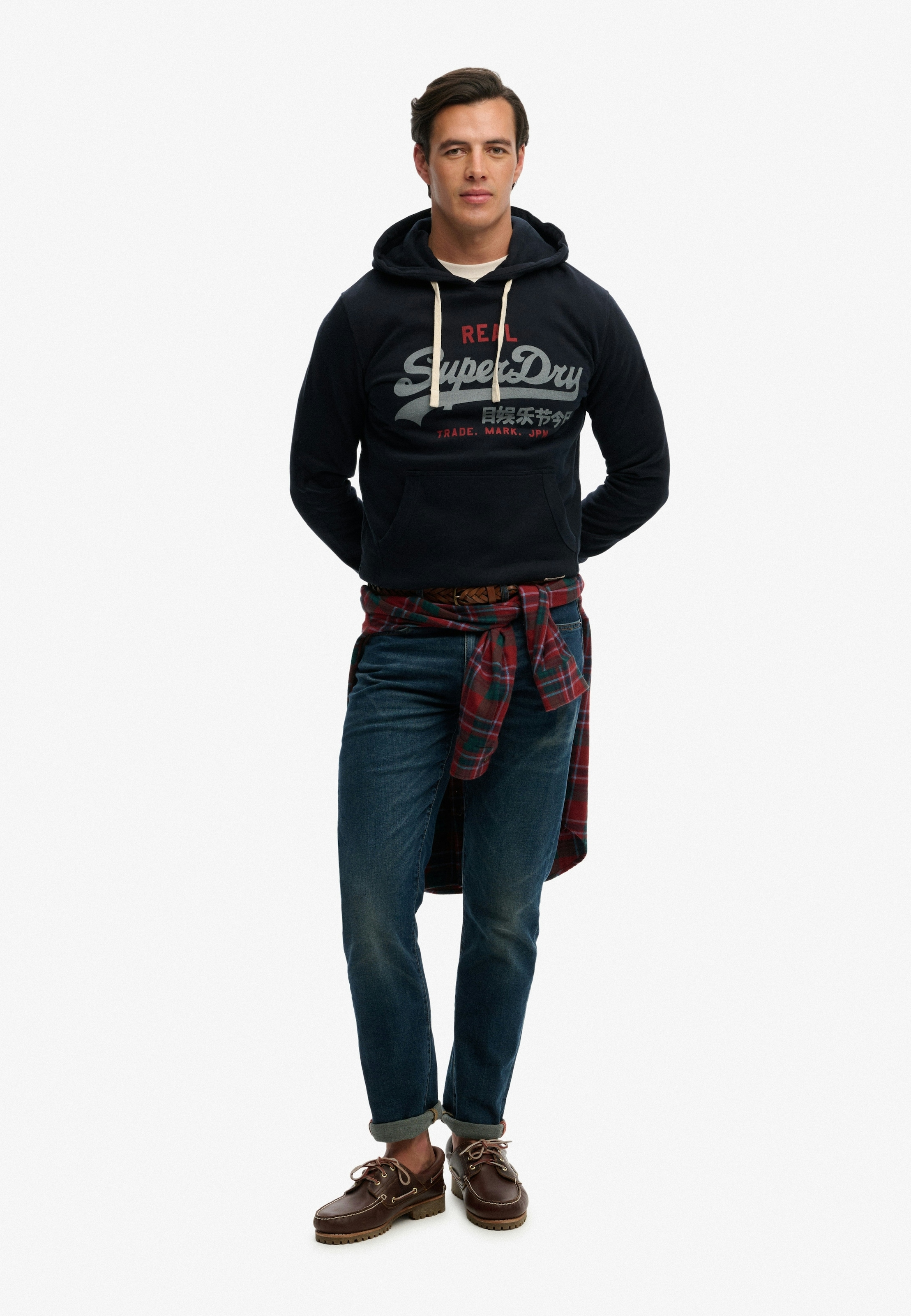 Superdry »VL CLASSIC HOOD«, avec imprimé logo vintage classique
