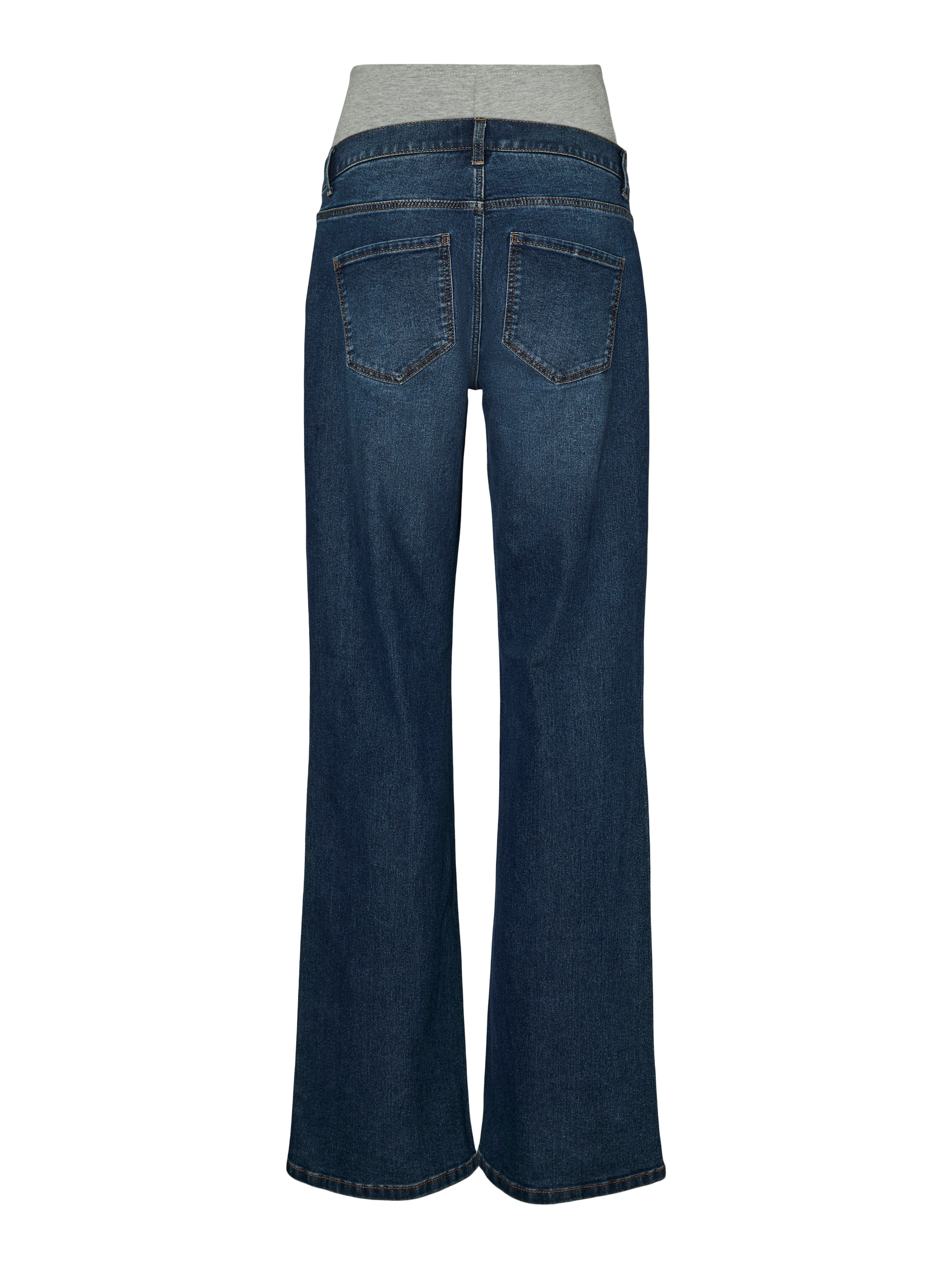 Mamalicious Jeans de grossesse »MLEDINA FLARED DB JEANS NOOS«