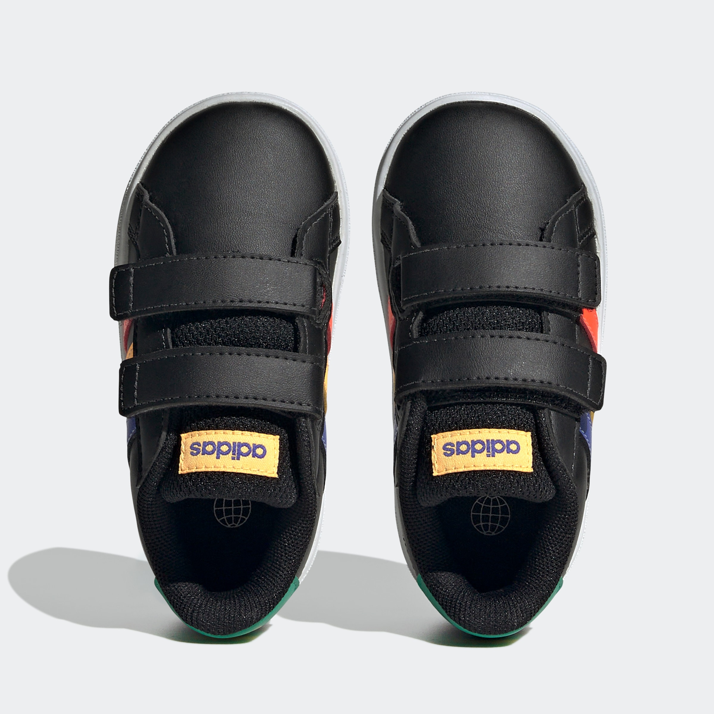adidas Sportswear Sneaker »GRAND COURT LIFESTYLE HOOK AND LOOP«  für Kinder, Design auf den Spuren des adidas Superstar