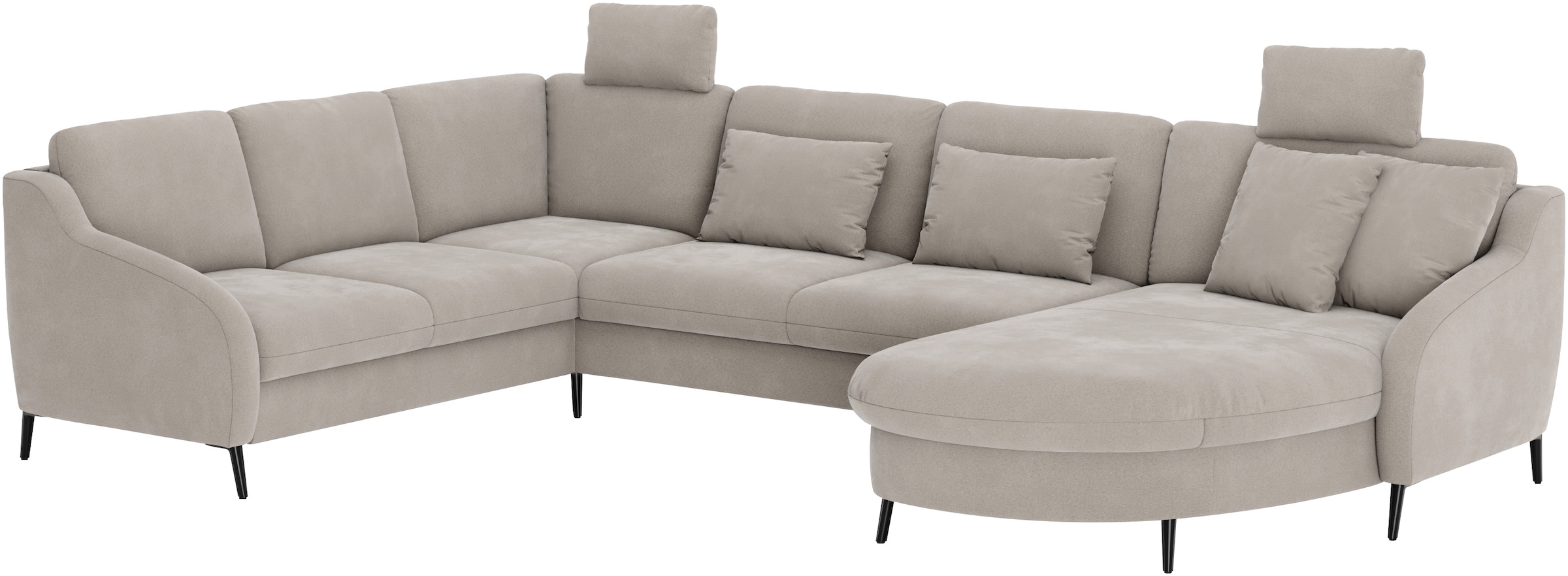 sit&more Paysage de salon »Soul U-Form« wahlweise mit Bettfunktion und Schubkasten