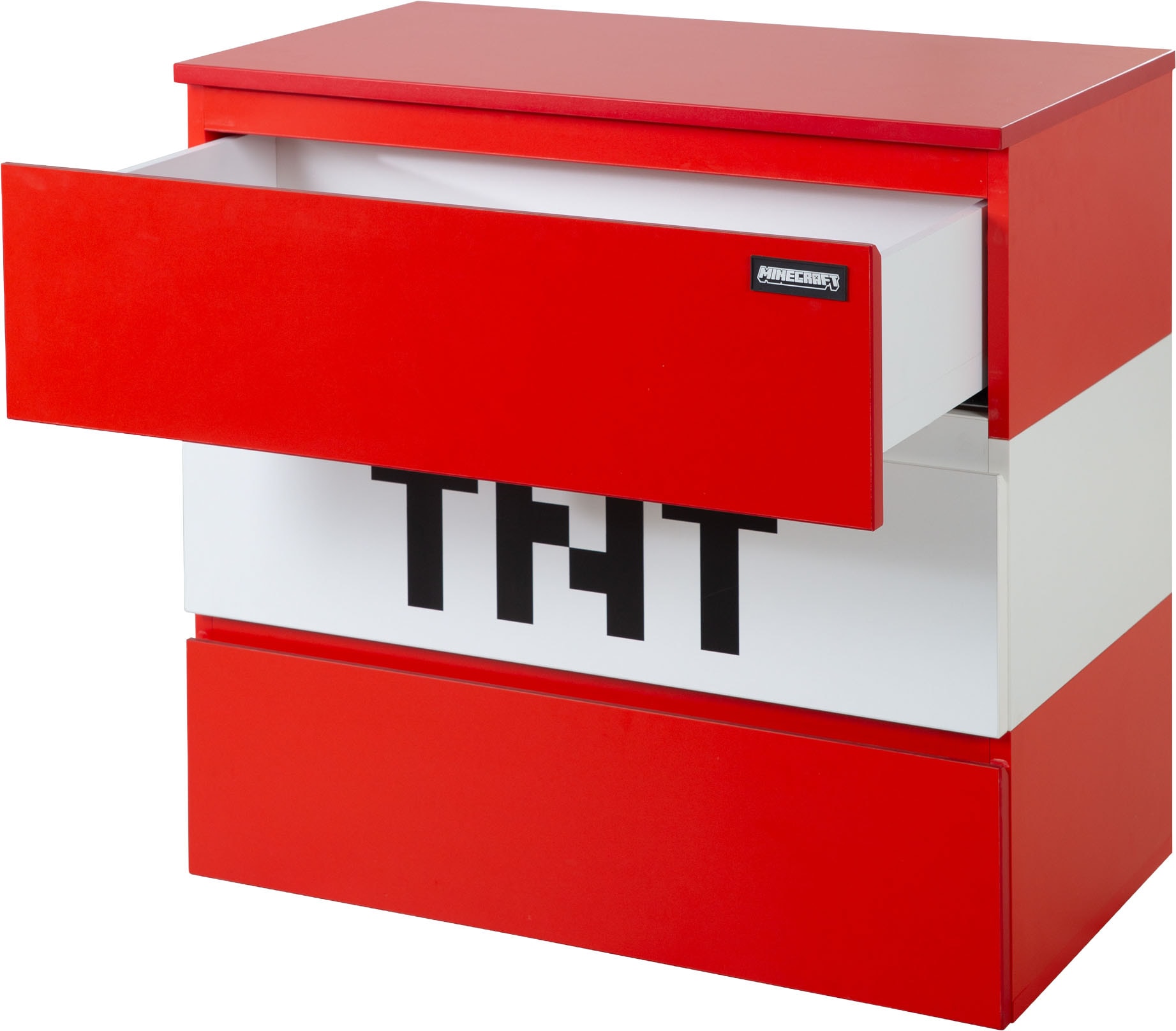Phoenix Commode »Minecraft TNT Kommode« avec éclairage