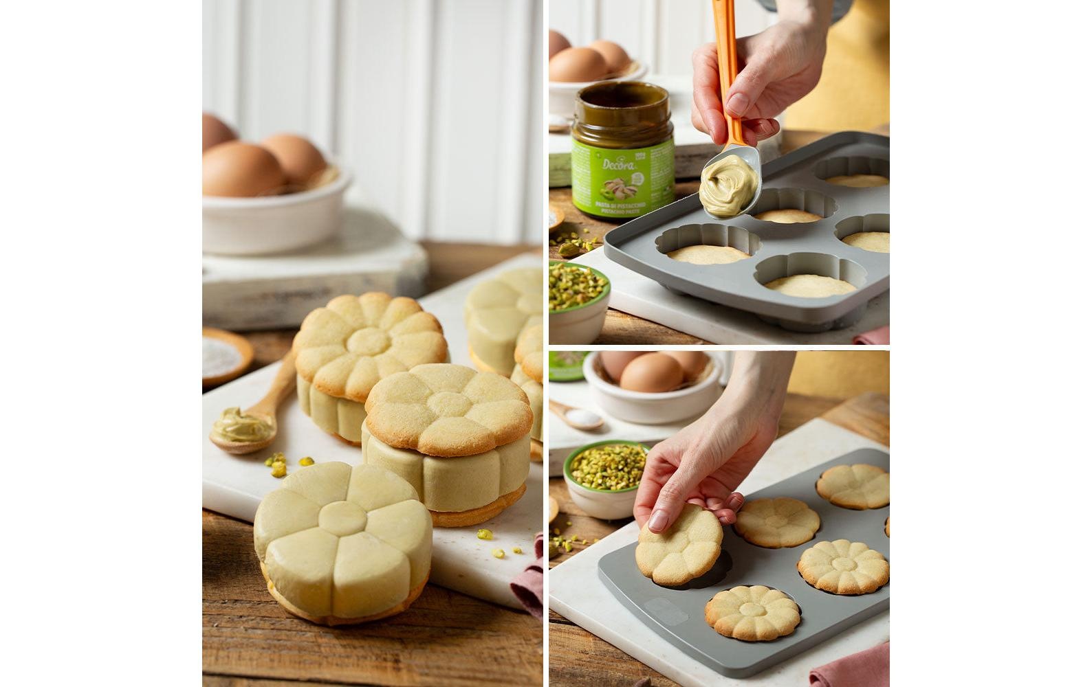   Silikonform »Decora Decor Flex Blumen, ø 6,7 cm«