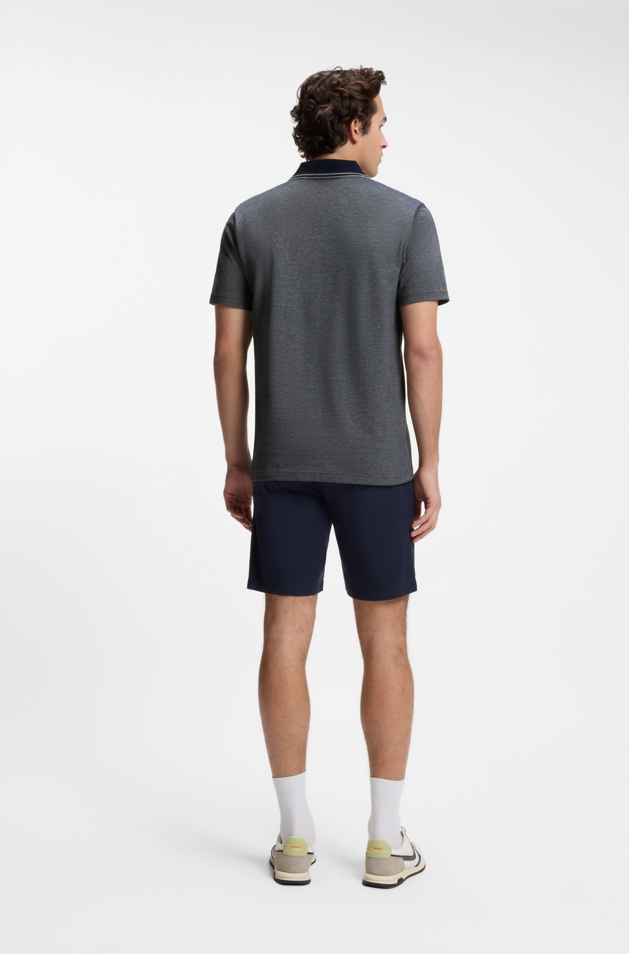 BOSS ORANGE Polo »PeoxfordNew« mit Polokragen