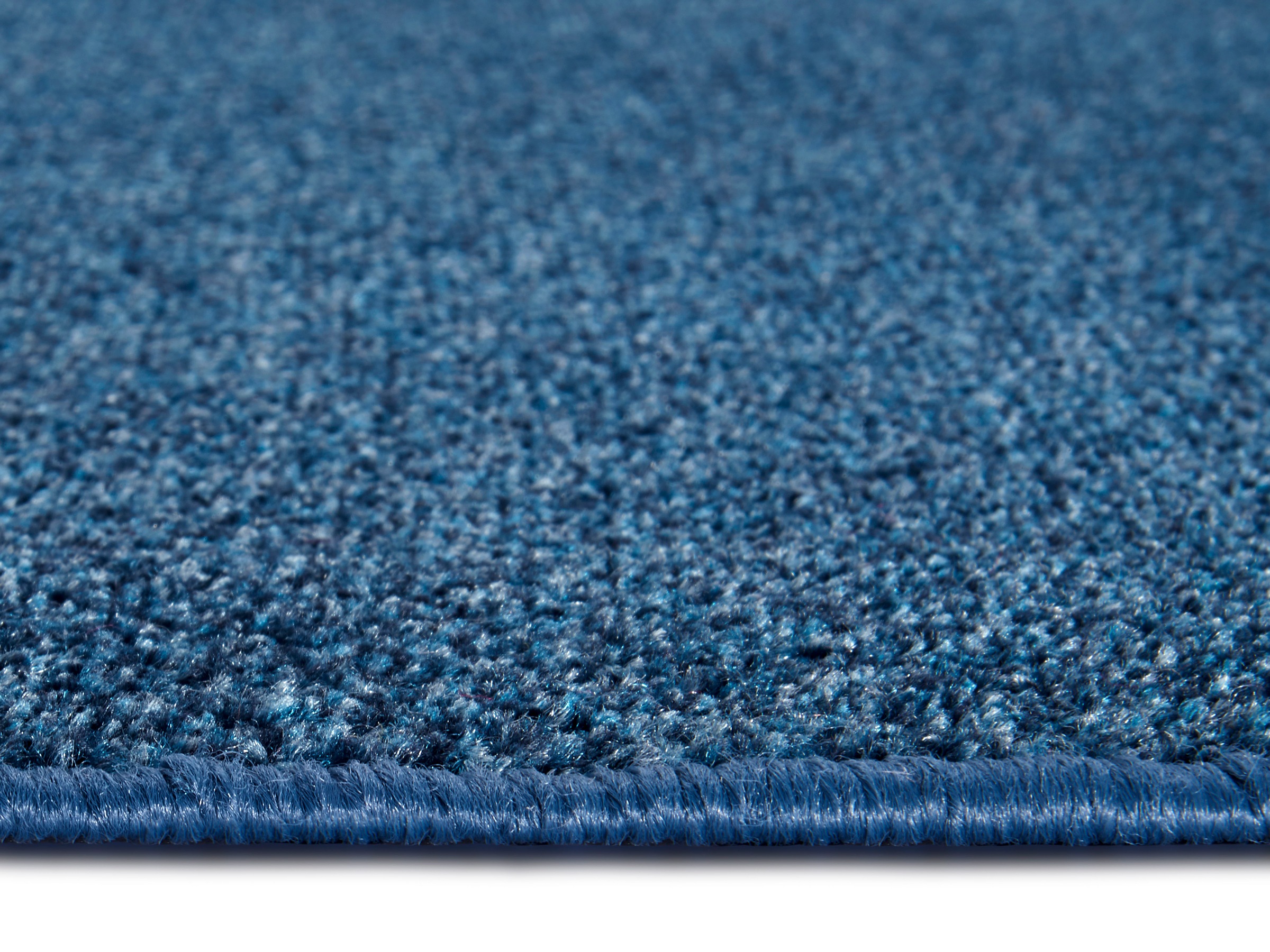 Hanse Home Exclusiv Chemin de table »Liberty« Rectangulaire 7 mm Höhe Uni-Meliert, robust, kräftige Farben, rundherum farbige Kettelung