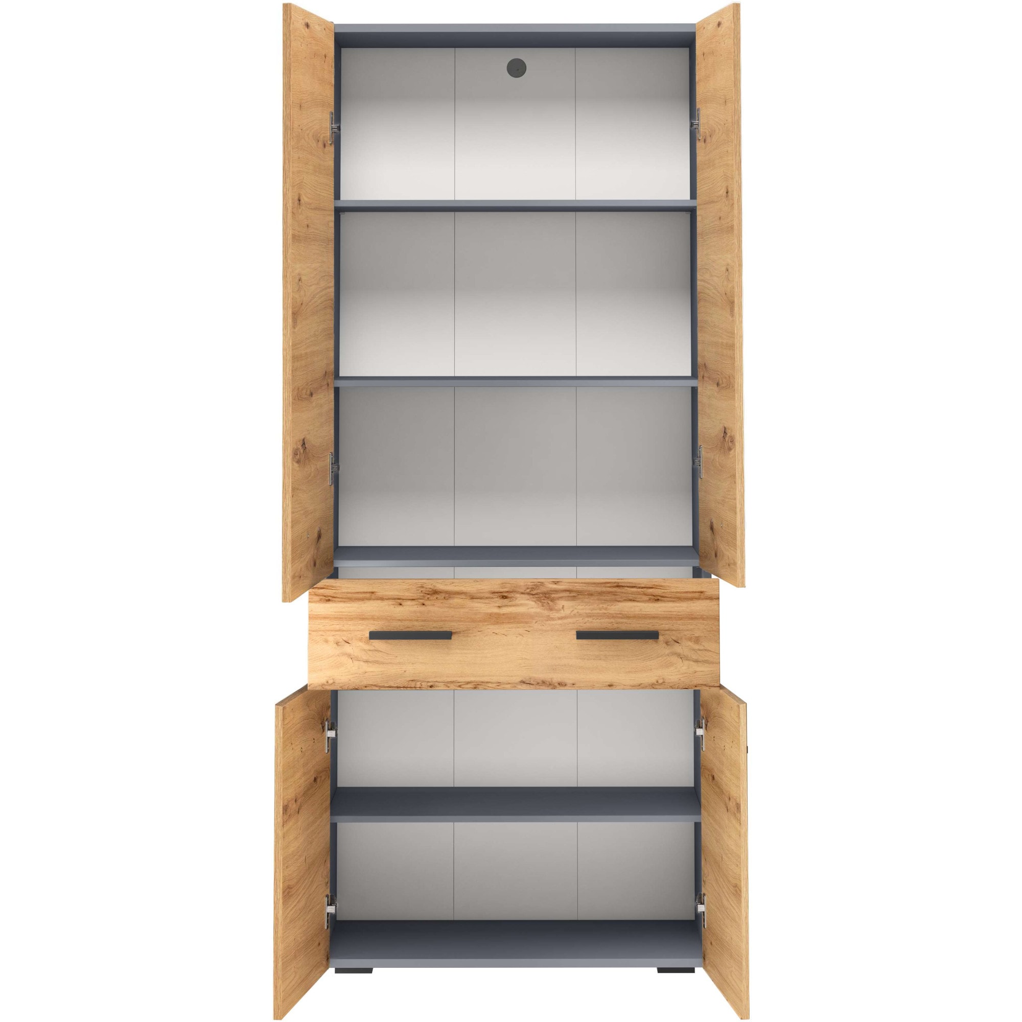 INOSIGN Armoire haute »Skara« mit drei variablen Einlegeböden