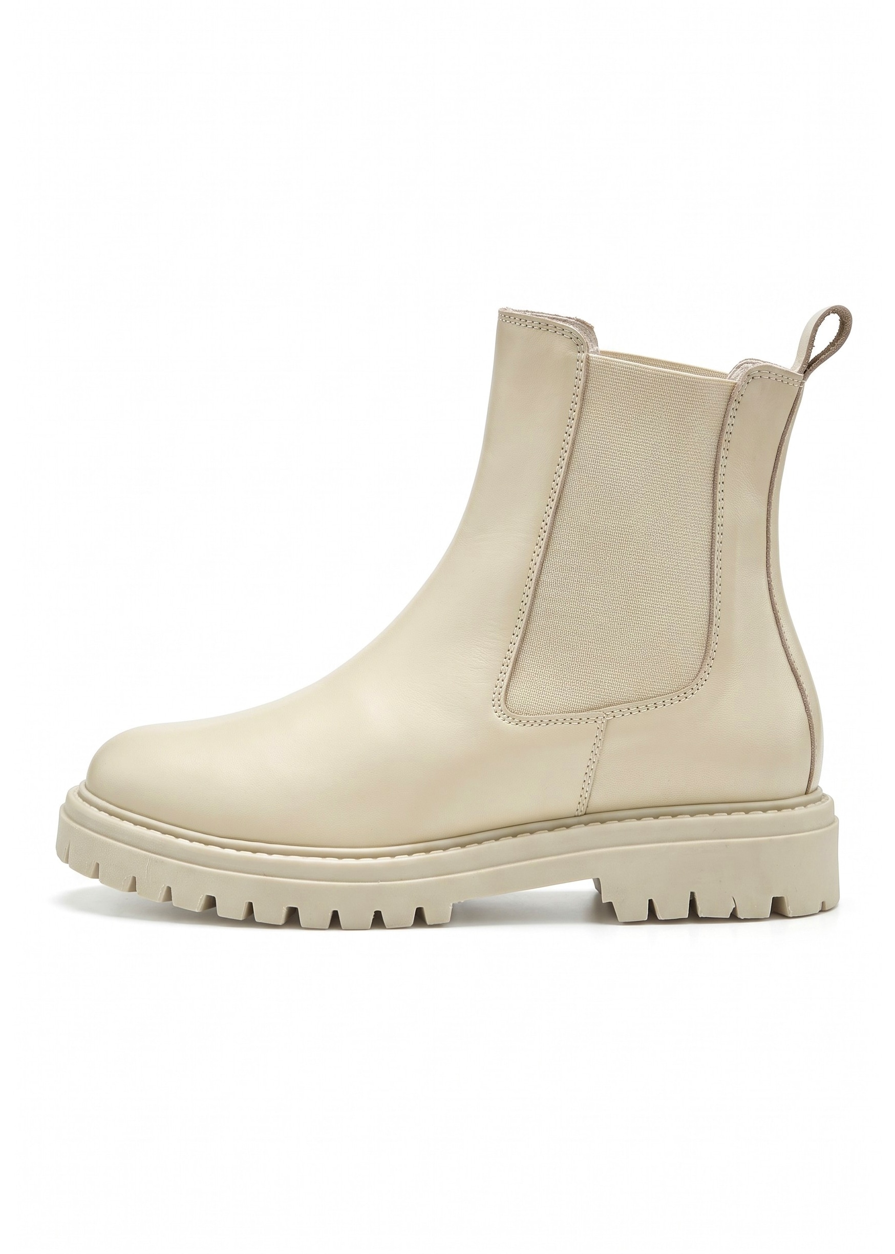 Elbsand Bottines »Chelseaboots, Schlupfstiefel, Lederstiefelette, Herbststiefelette«  NOUVEAU bottes biker en cuir avec inserts stretch et semelle profilée légère