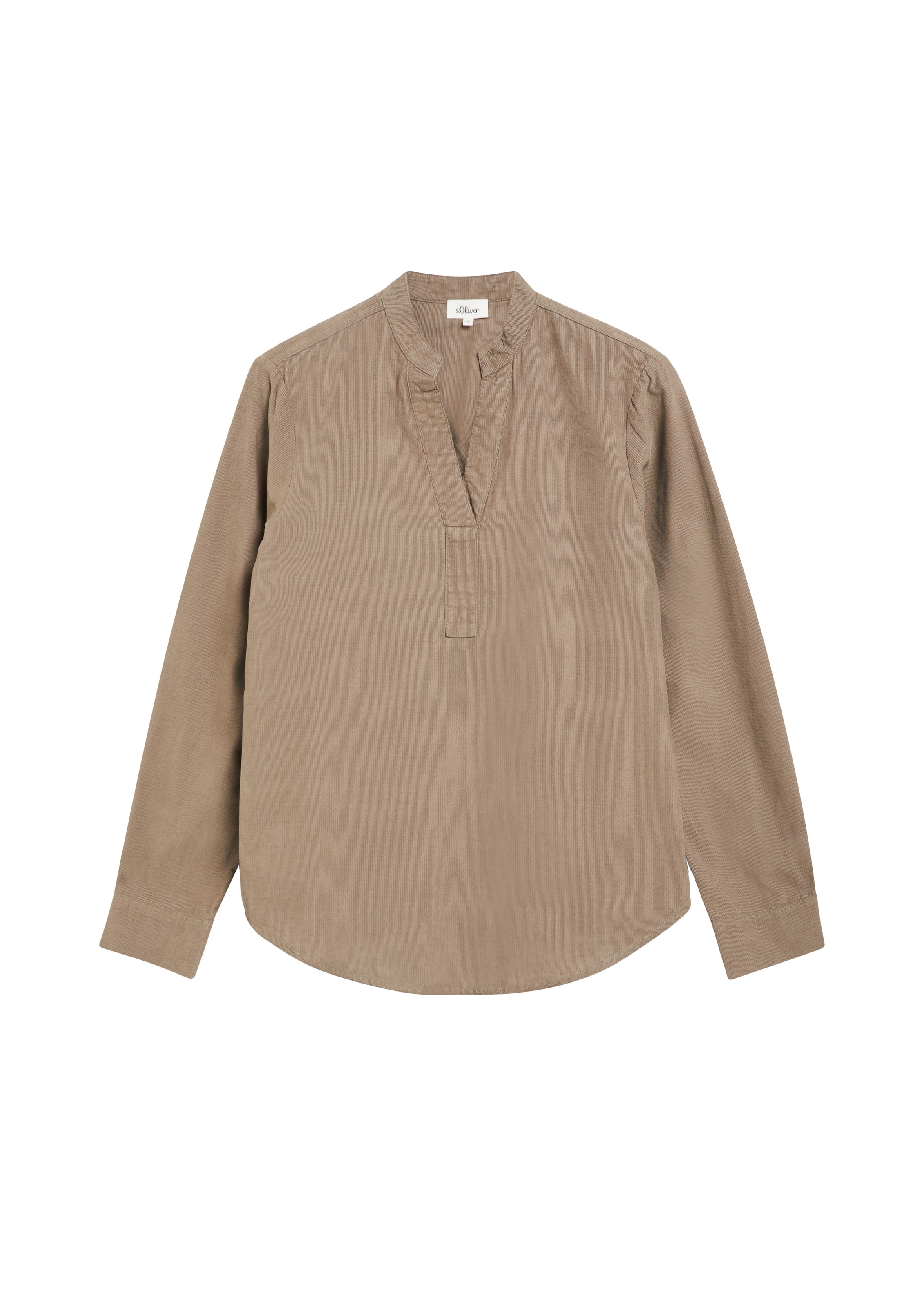 s.Oliver Blouse à manches longues Tunika mit Splitneck