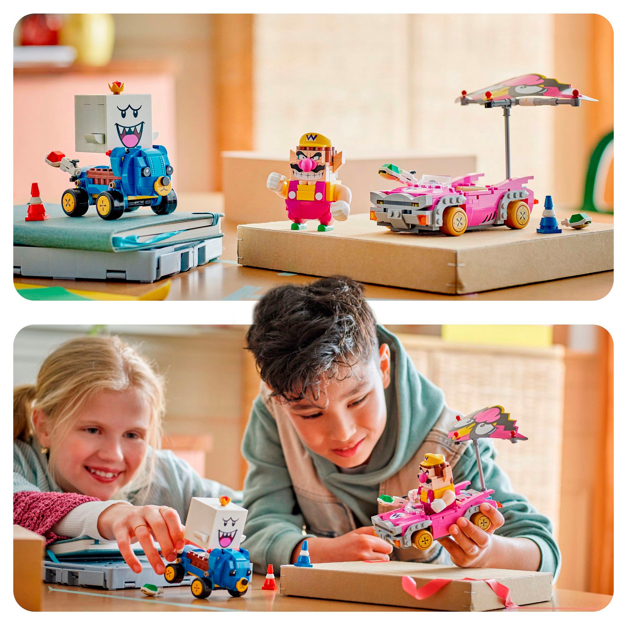 LEGO® Konstruktionsspielsteine »Mario Kart – Wario & König Buu Huu (72038), LEGO Super Mario« Made in Europe