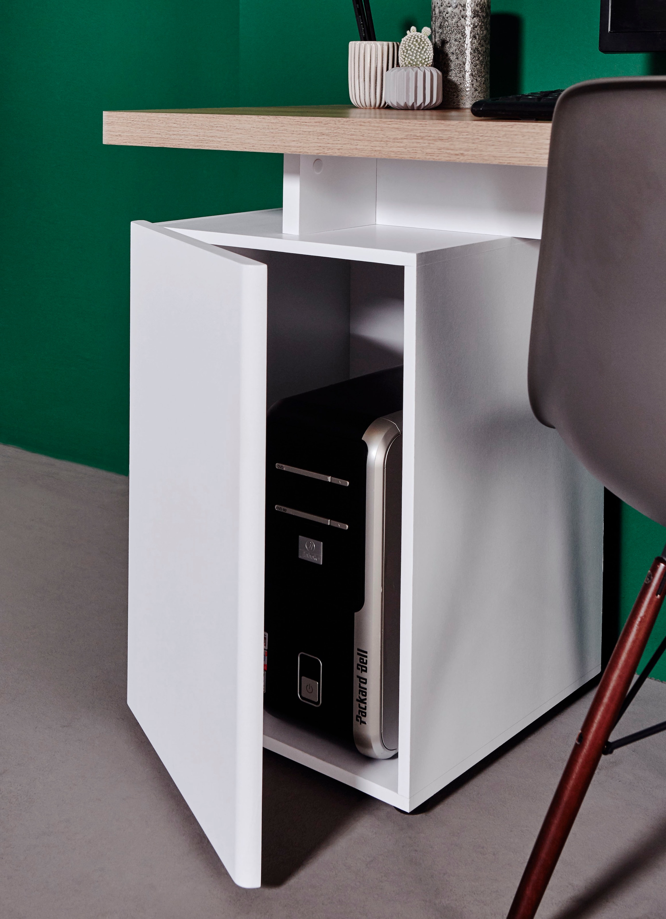 Jahnke Schreibtisch »CU-LIBRE C 250« wechselseitig montierbar