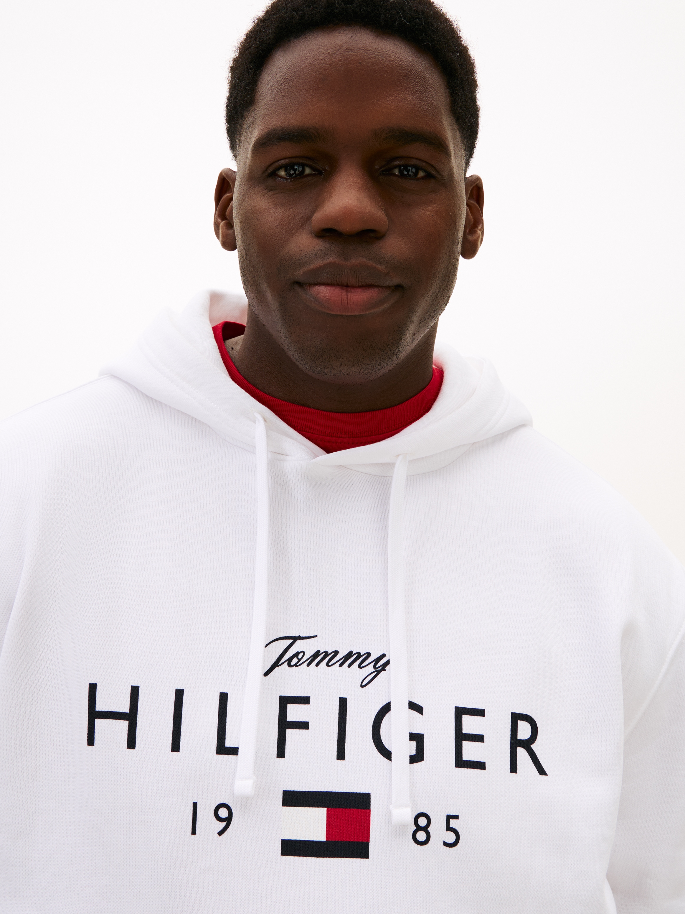 Tommy Hilfiger Big & Tall Hoodie »BT-BRANDLOVE BIG HILFIGER«, mit Logo-Grafik, Grosse Grössen, regular fit
