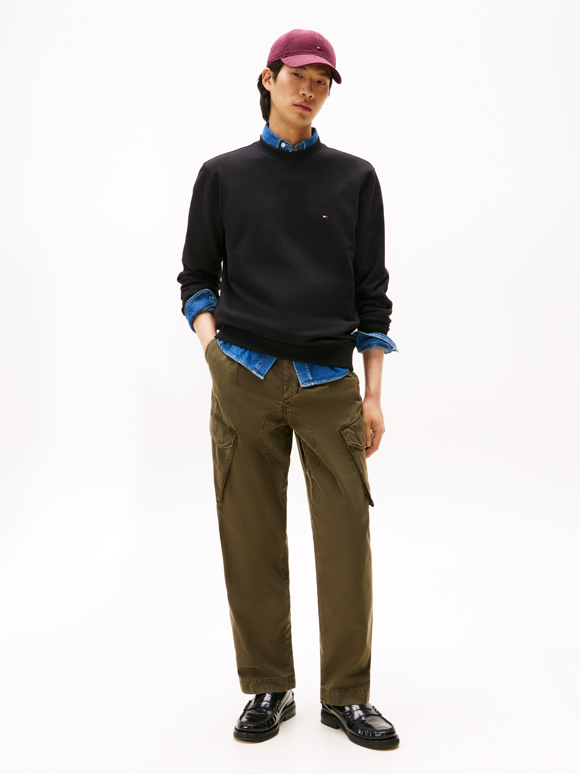 Tommy Hilfiger Sweatshirt »ESSENTIAL TERRY CREWNECK«
