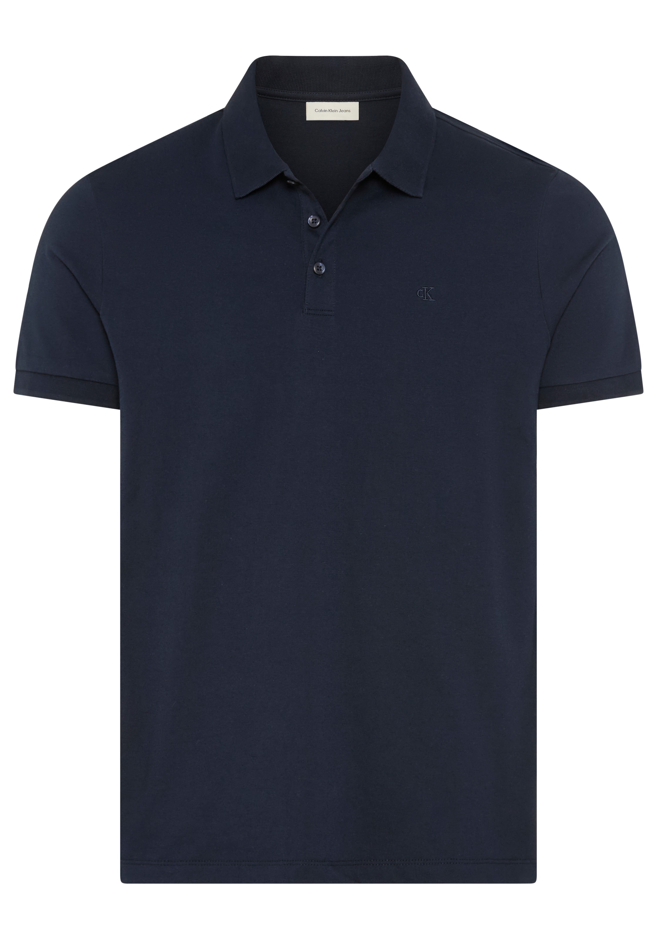 Calvin Klein Jeans Poloshirt »CLASSIC MONOGRAM« normale Passform, basic, Logostickerei