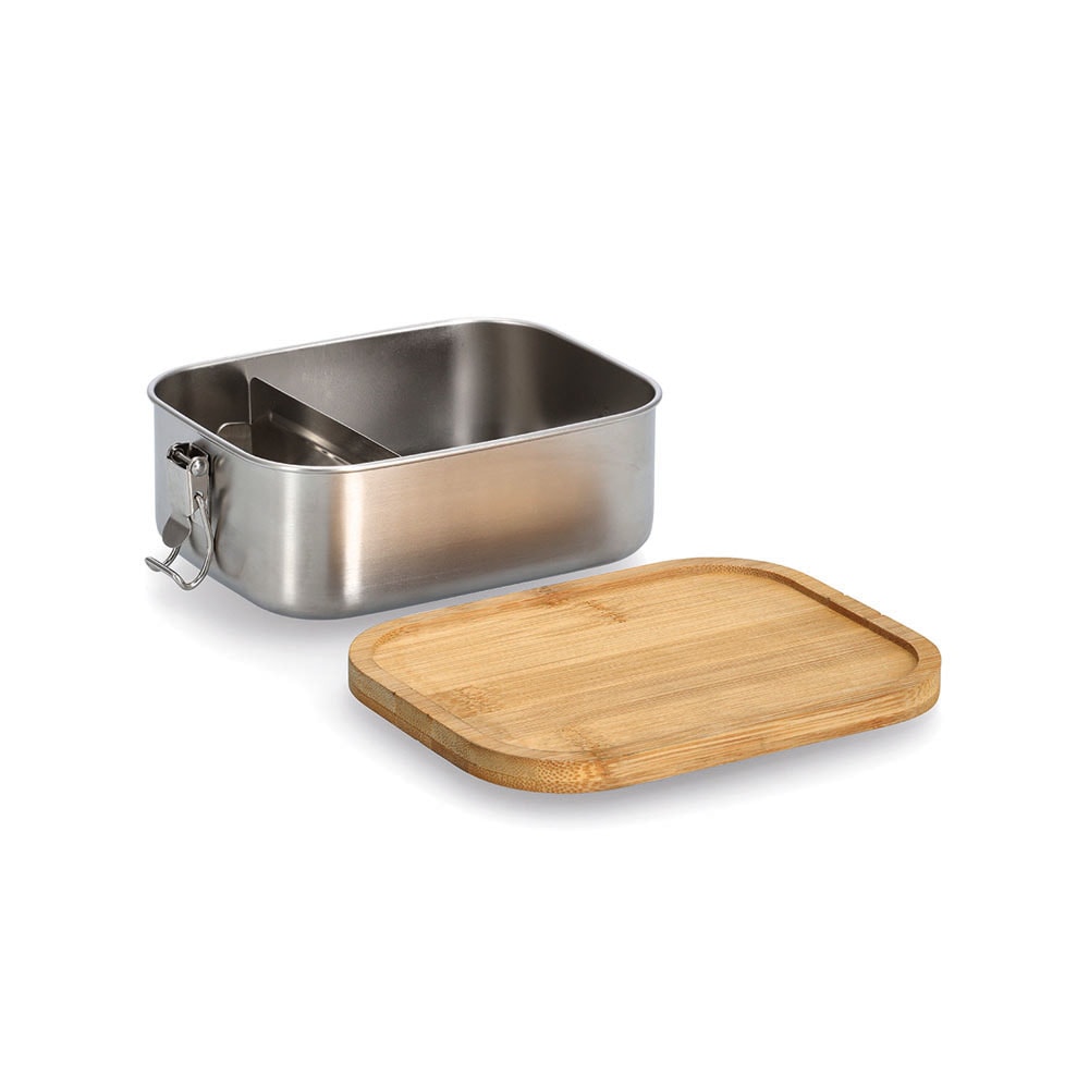 Zeller Present Lunchbox hochwertige Edelstahl Brotdose