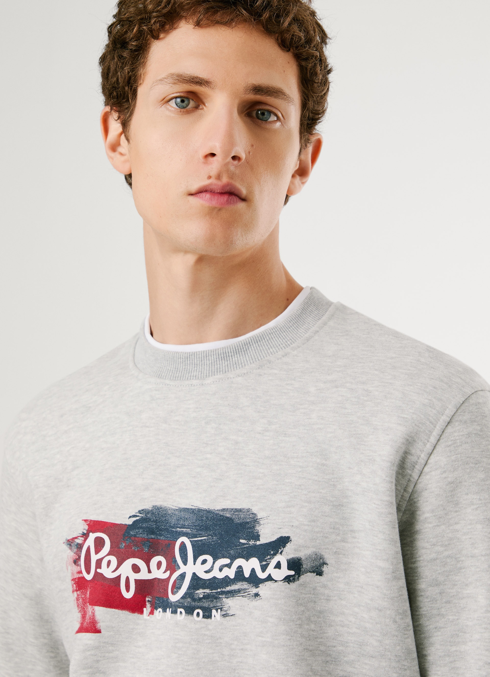 Pepe Jeans Sweatshirt »TREY CREW«, Regular Fit mit Rundhals
