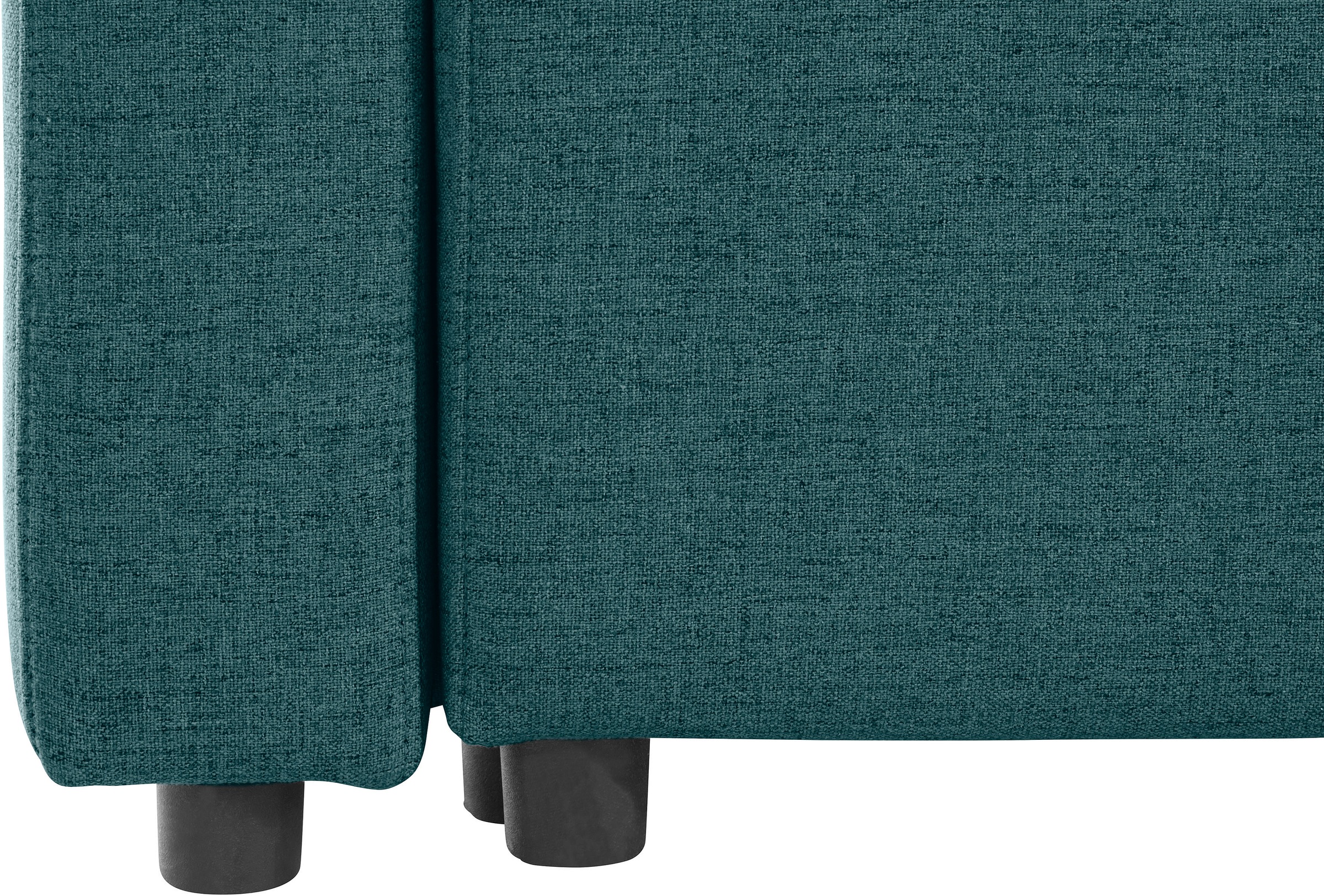 Home affaire Ecksofa »Marva 3tlg. L-Form« beide Armlehnelemente ausziehbar für Bettfunktion, mit Bettkasten