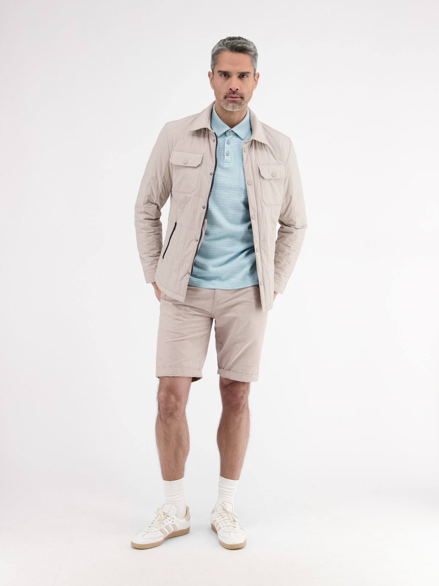 LERROS Poloshirt »Poloshirt, sportiv-gestreift«