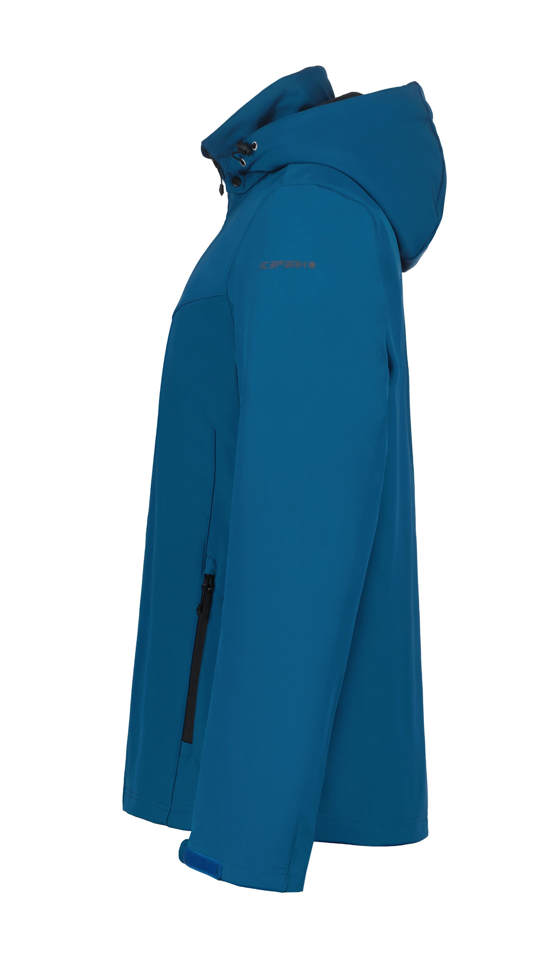 Icepeak Veste softshell »ICEPEAK BRIMFIELD« avec capuche avec capuche amovible, coupe-vent, déperlant, respirant