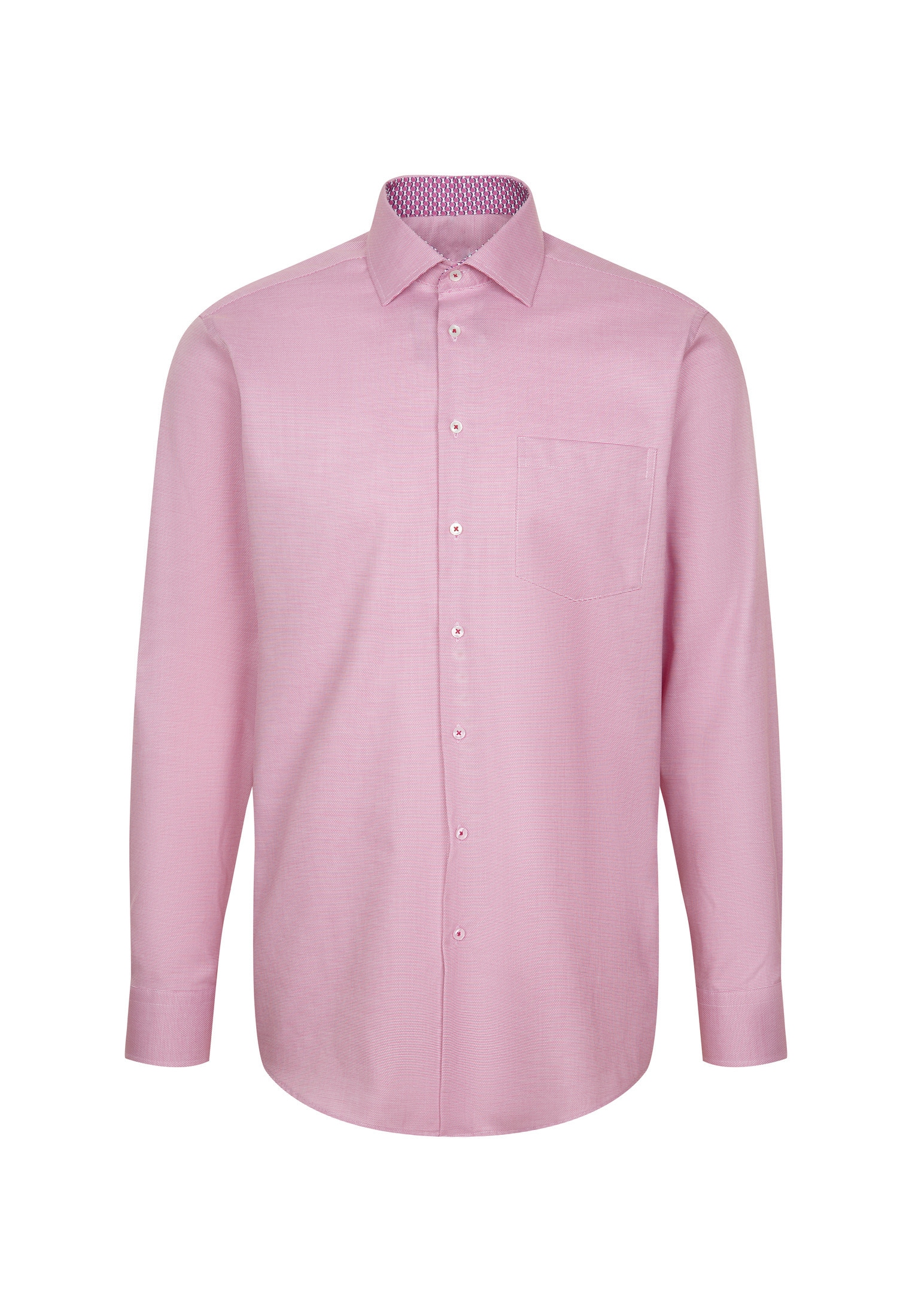seidensticker Businesshemd »Regular« Regular 1/1 Kentkragen Struktur