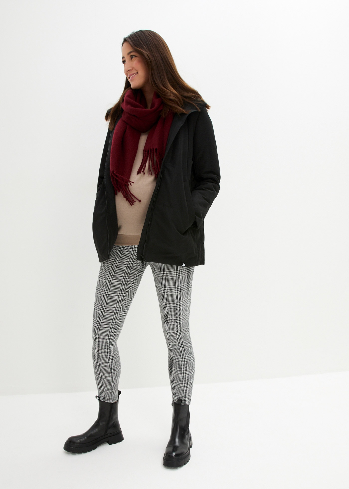 bonprix Umstandsjacke mit Kapuze