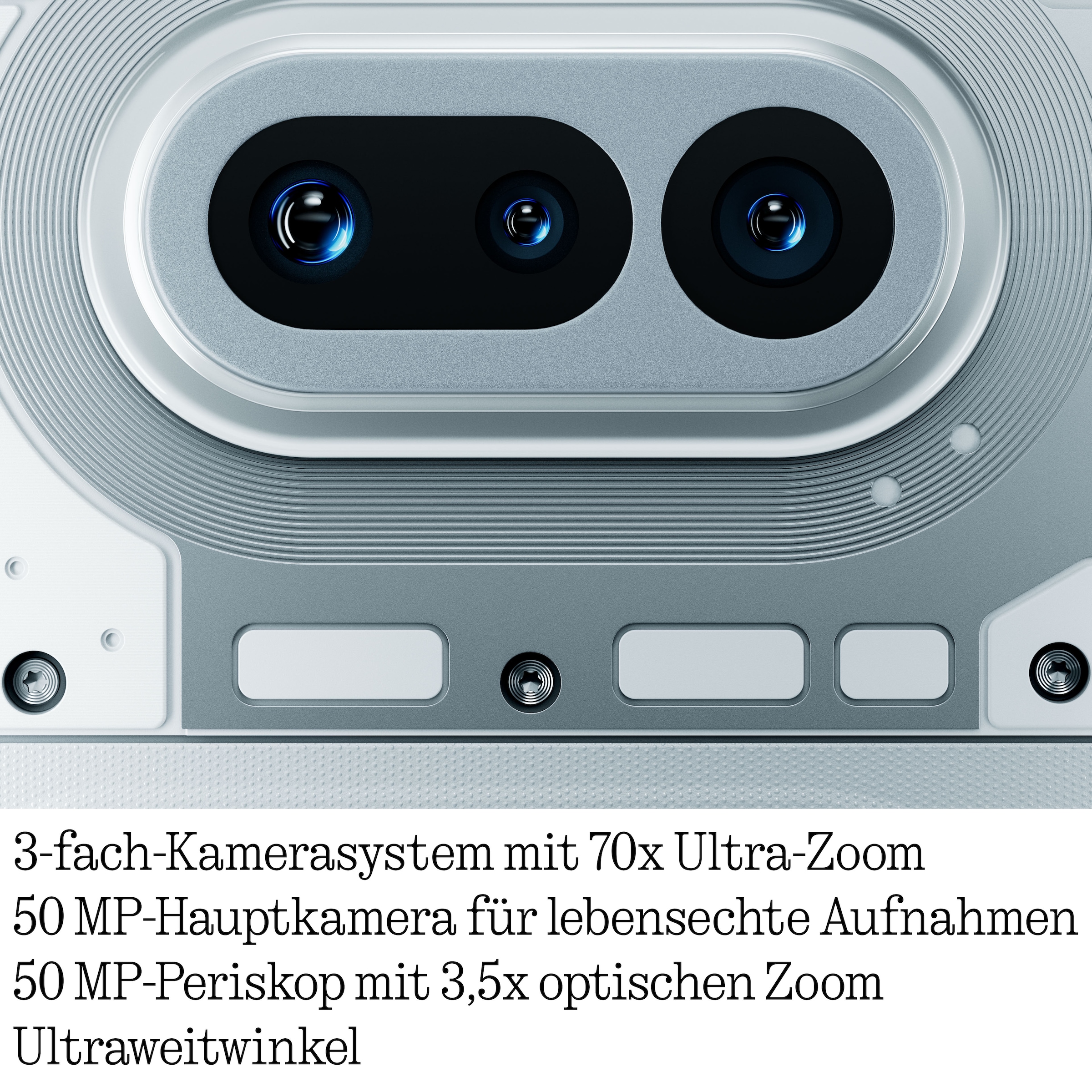 NOTHING Smartphone »Phone (4a)« weiss