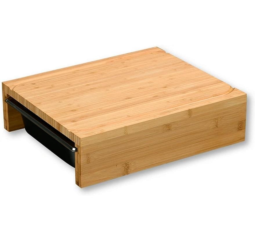 KESPER® Planche à découper »mit 2 herausziehbaren Auffangschalen« Norme Gastro 1/2