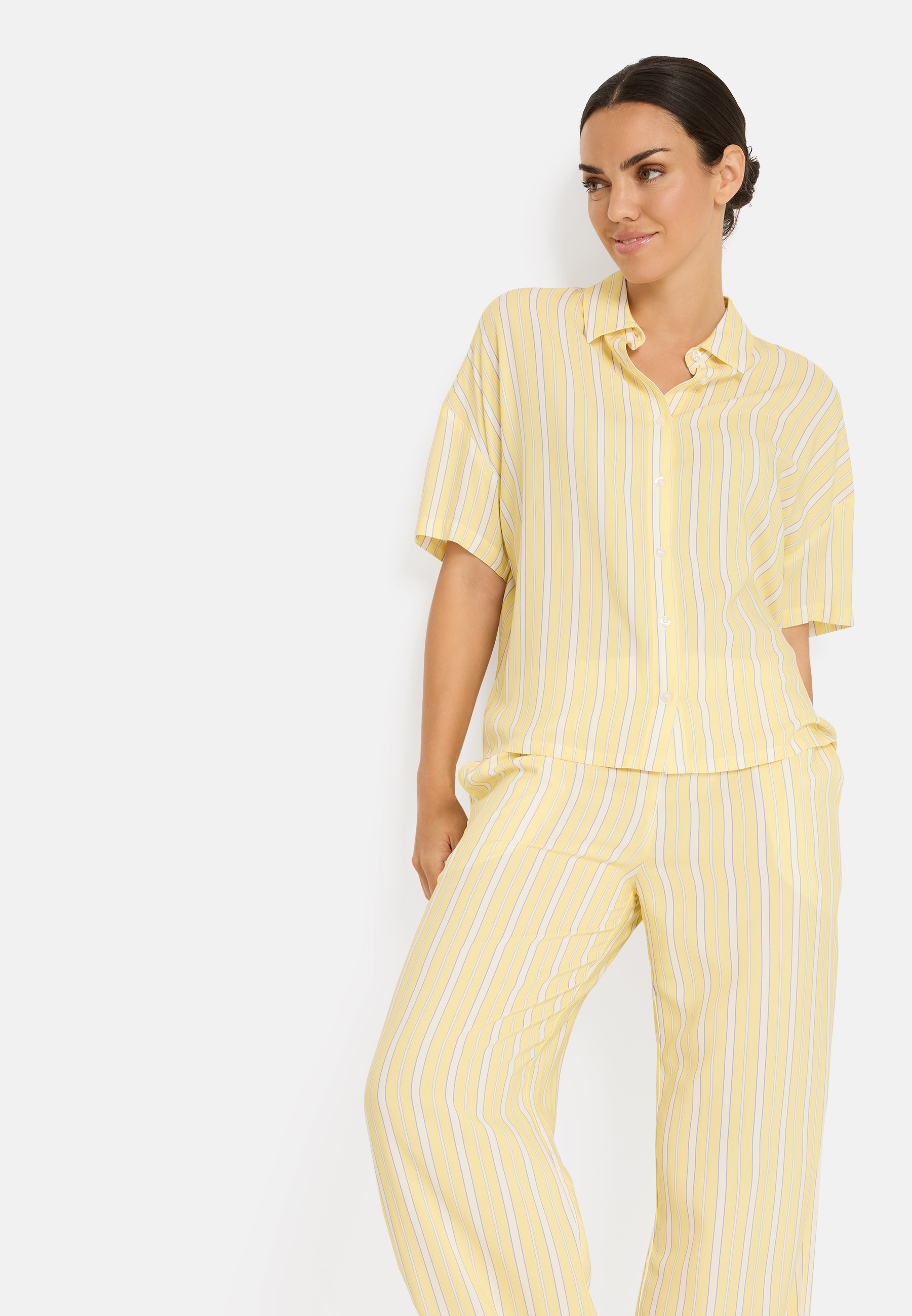 LSCN by LASCANA Pyjama Ensemble, 2 avec pantalon ballon large