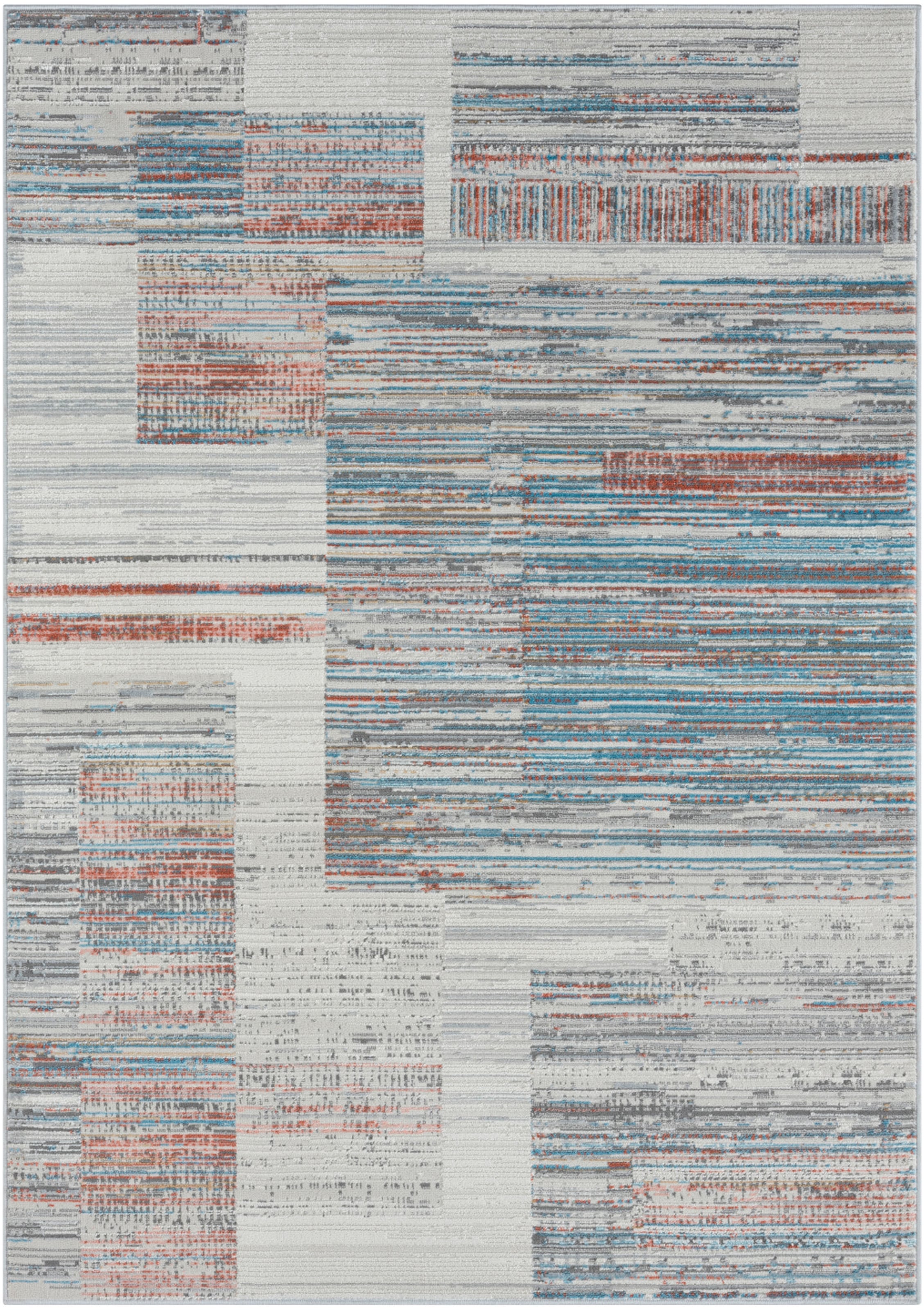 Myflair Möbel & Accessoires Tapis »My Colors« Rectangulaire 8 mm Höhe Kurzflor, Retro-Design, besonders weich durch Microfaser