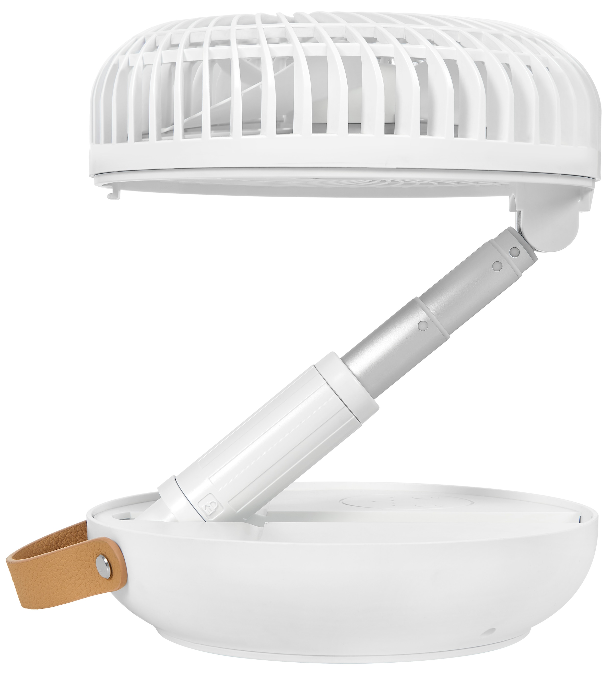 Gutfels Tischventilator »»VENTI 3030 R«« 17 cm Durchmesser klappbar mit 4 Stufen, 20 Std. Akkulaufzeit, mit Powerback Funktion