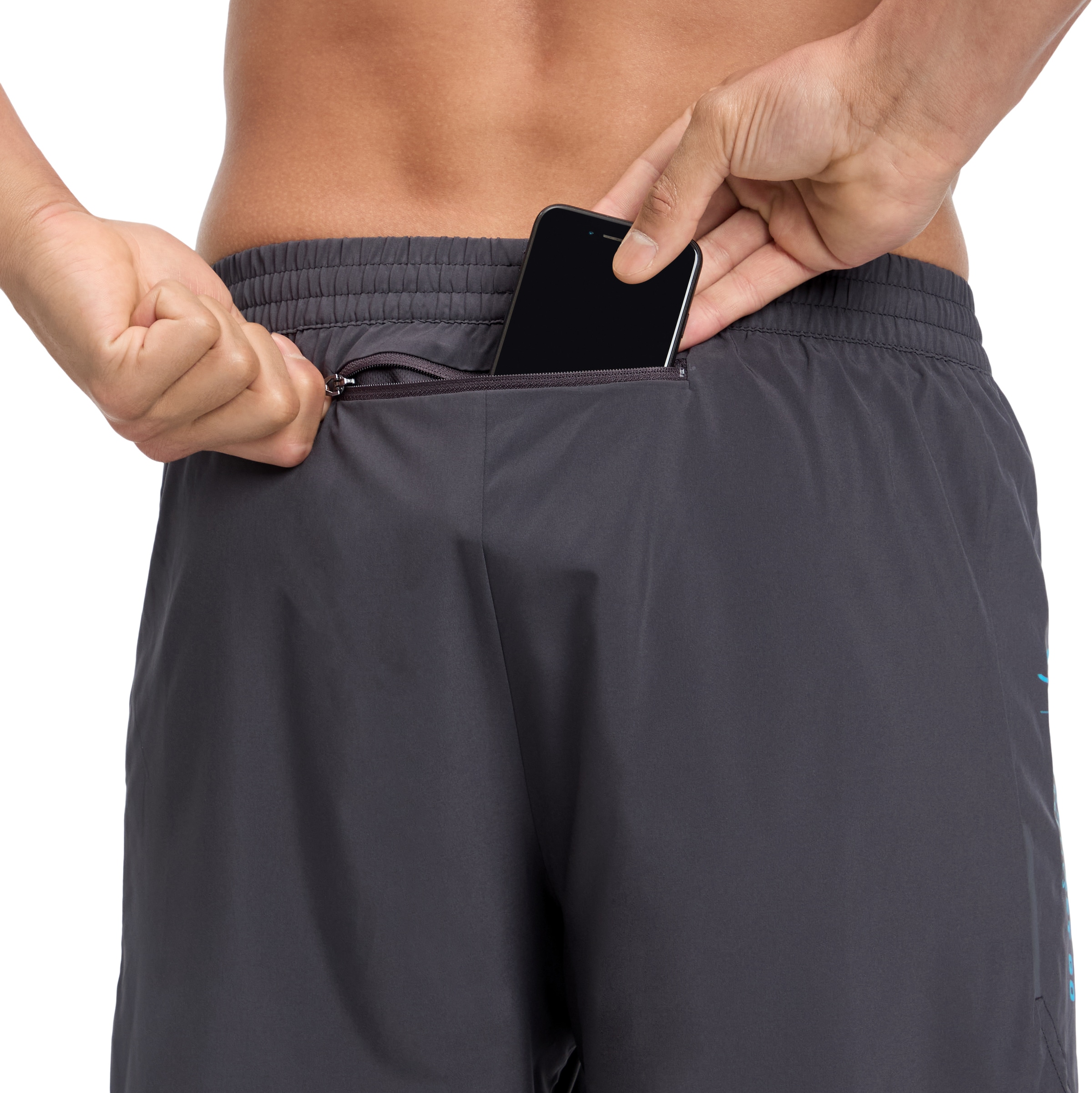 Energetics Laufshorts »HE.-SHORTS CASPER VI M«  mit Handytasche, in unifarbenem, sportlichem Stil