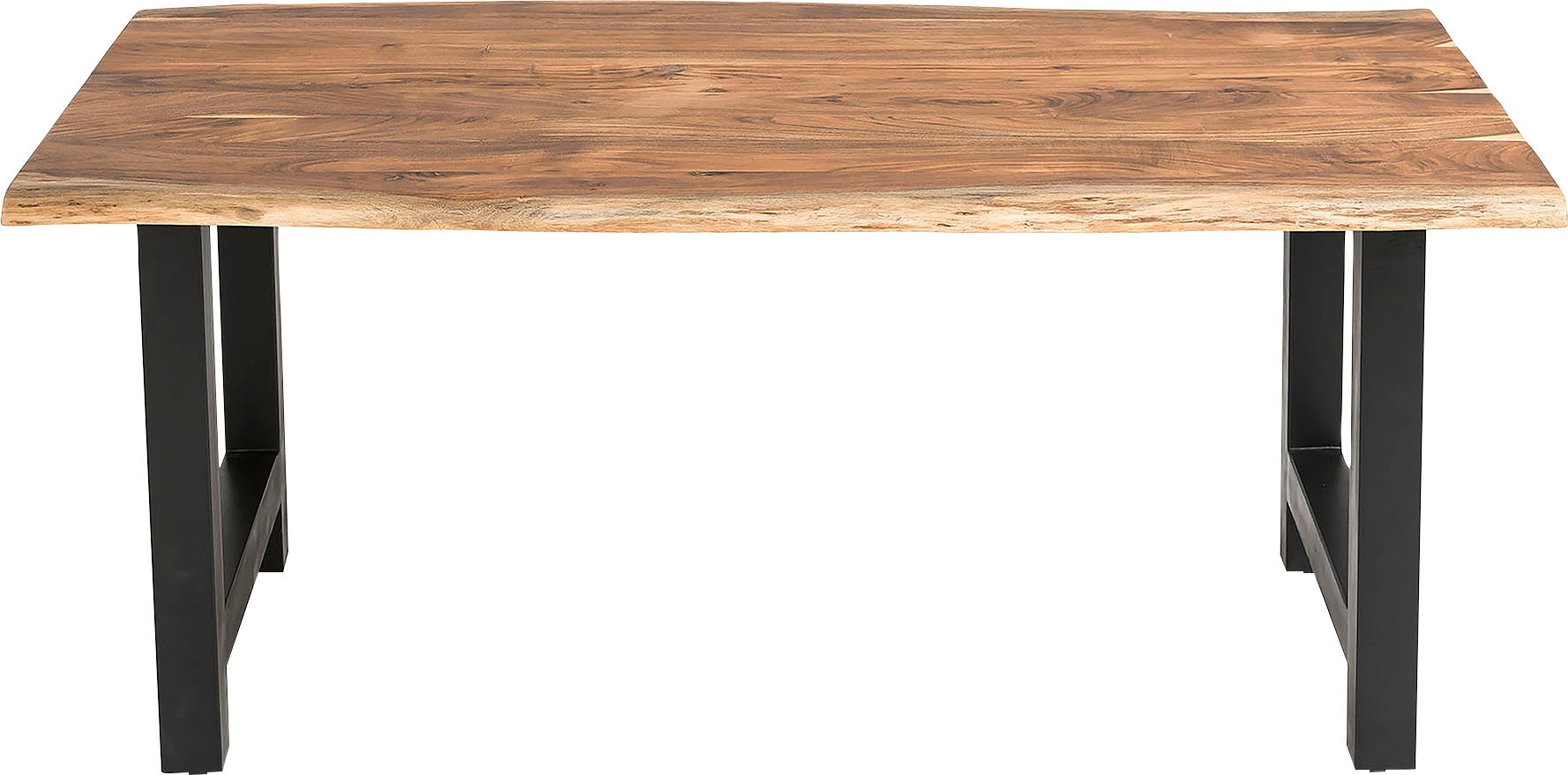 SalesFever Table de salle à manger »Minimalistischer Tisch« Geölt und doppelt gewachstes Massivholz