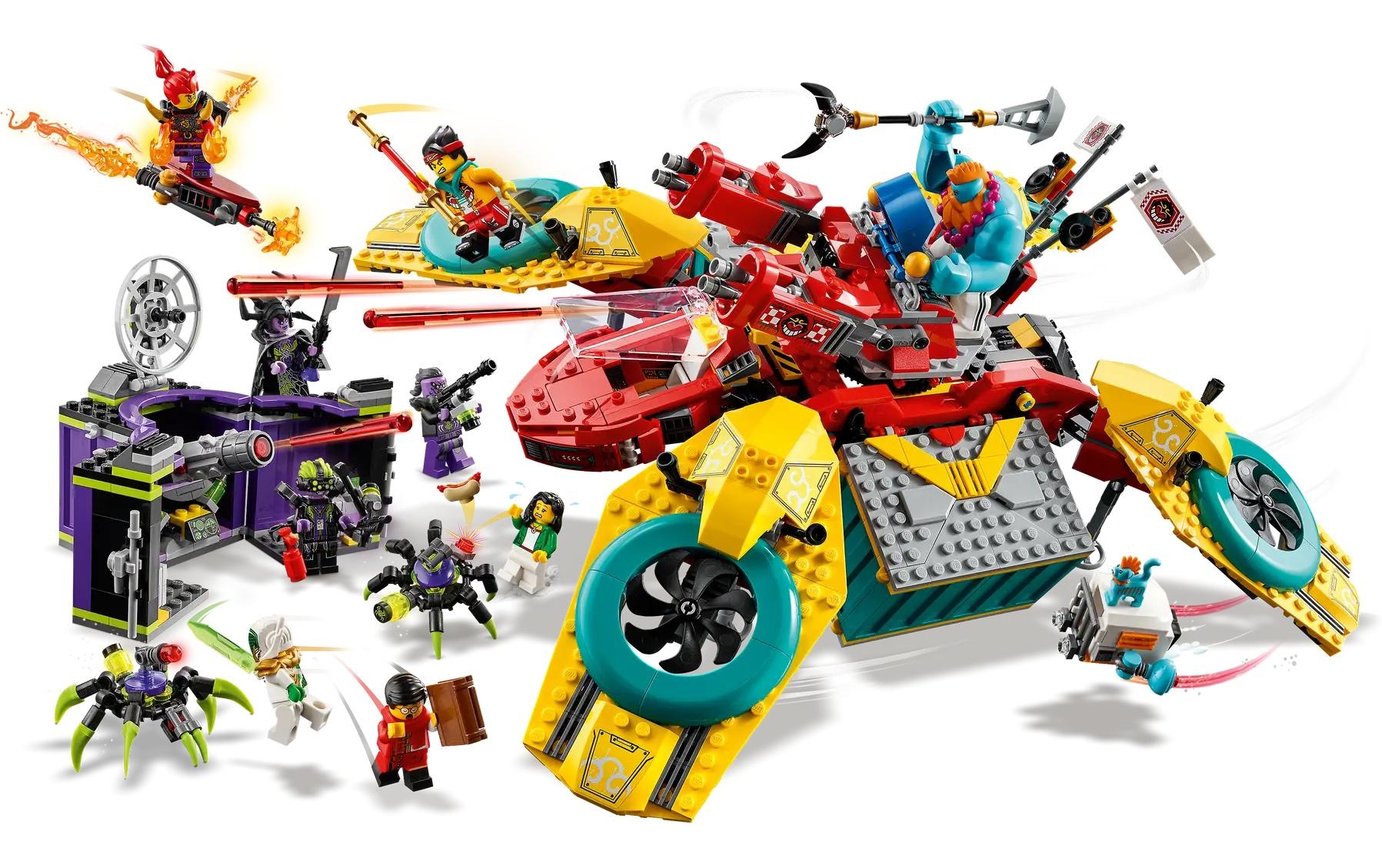 LEGO® Konstruktionsspielsteine »Monkie Kid Monkie Kids Hubschrauberdrohne 80023«