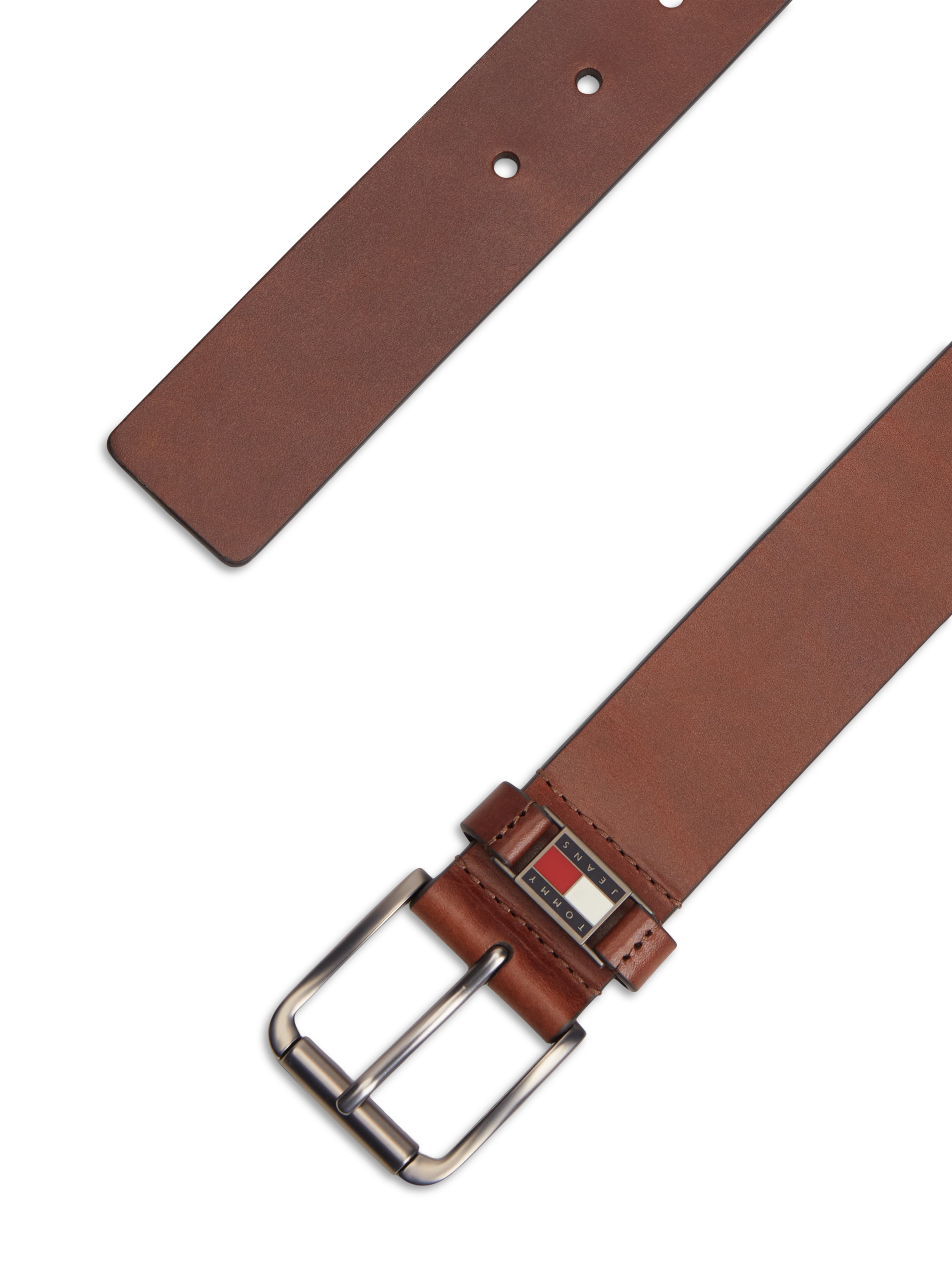 Tommy Jeans Ceinture en cuir »TOMMY ROLLER« Coupe régulière et taille ajustable