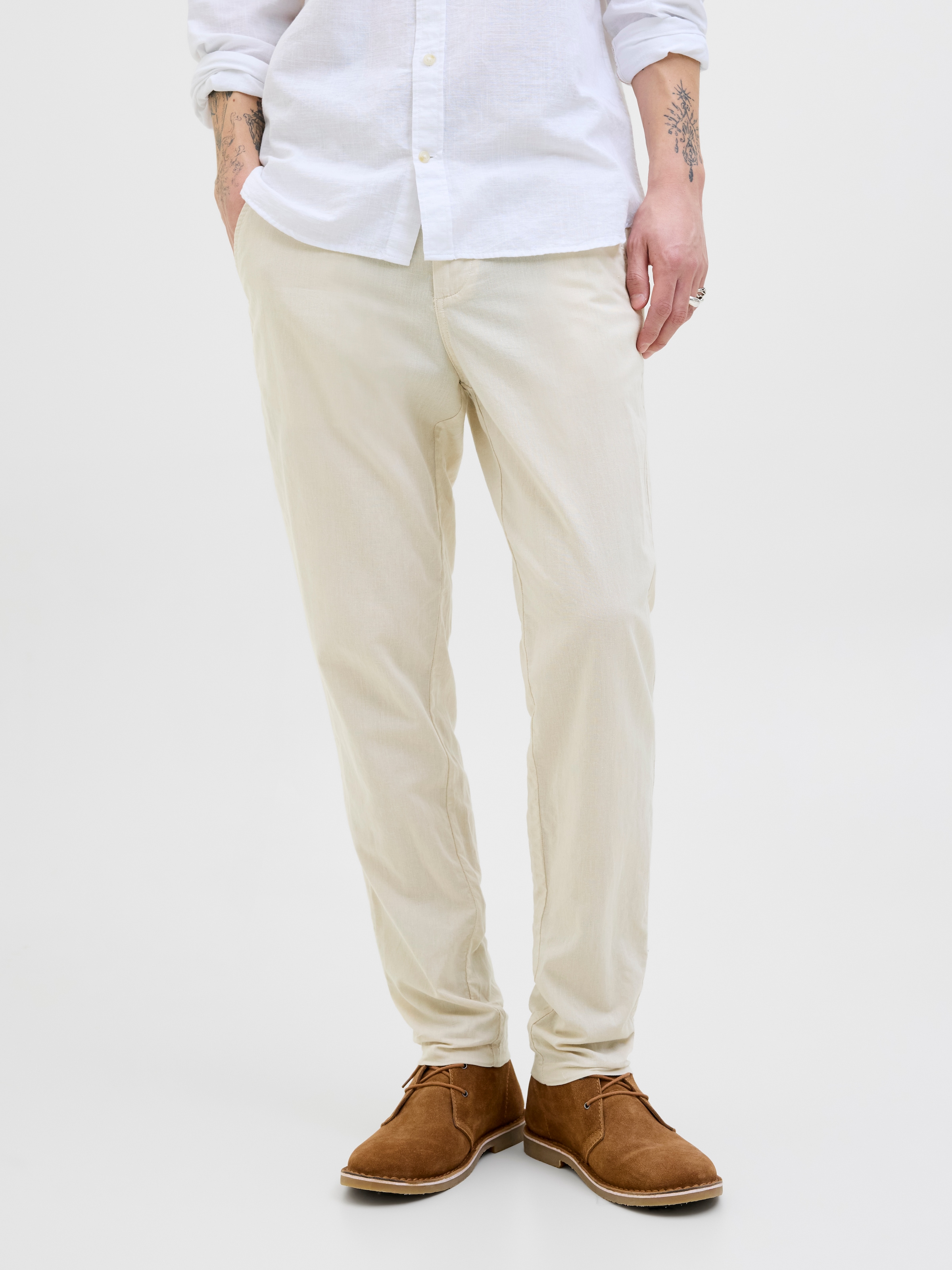 Jack & Jones Chinohose »JPSTACE SUMMER CHINO PANT SN«  mit Reissverschluss