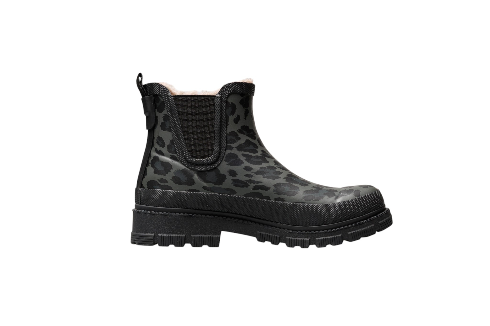 VERBENAS Gummistiefelette »LUA FUR SMOOTH ANIMAL«  Rainboots, Regenstiefel in aktueller Leo-Optik